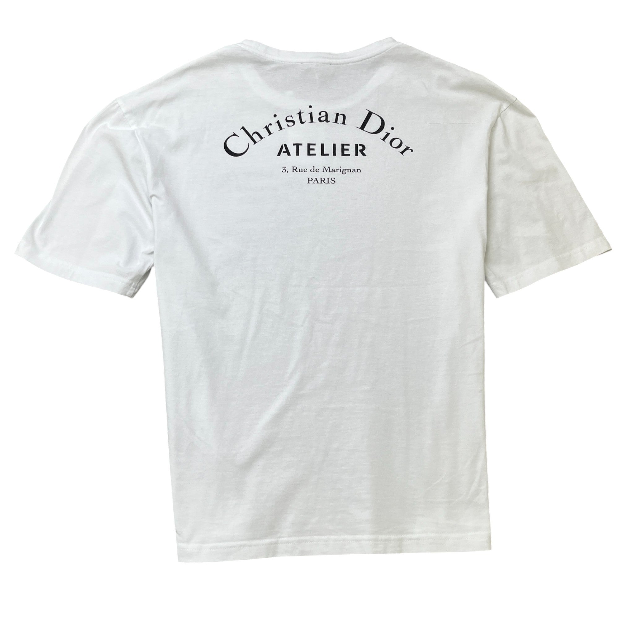 Men's Atelier Logo T-Shirt White Size L