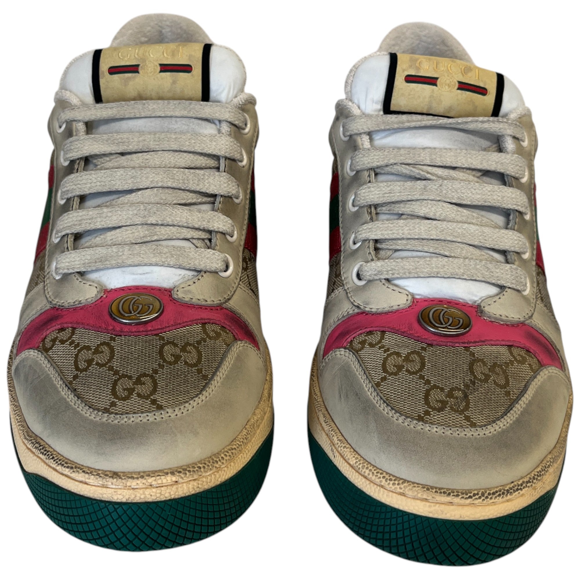 Women's Screener Low Trainers Beige Size EU 41.5 / UK 8.5