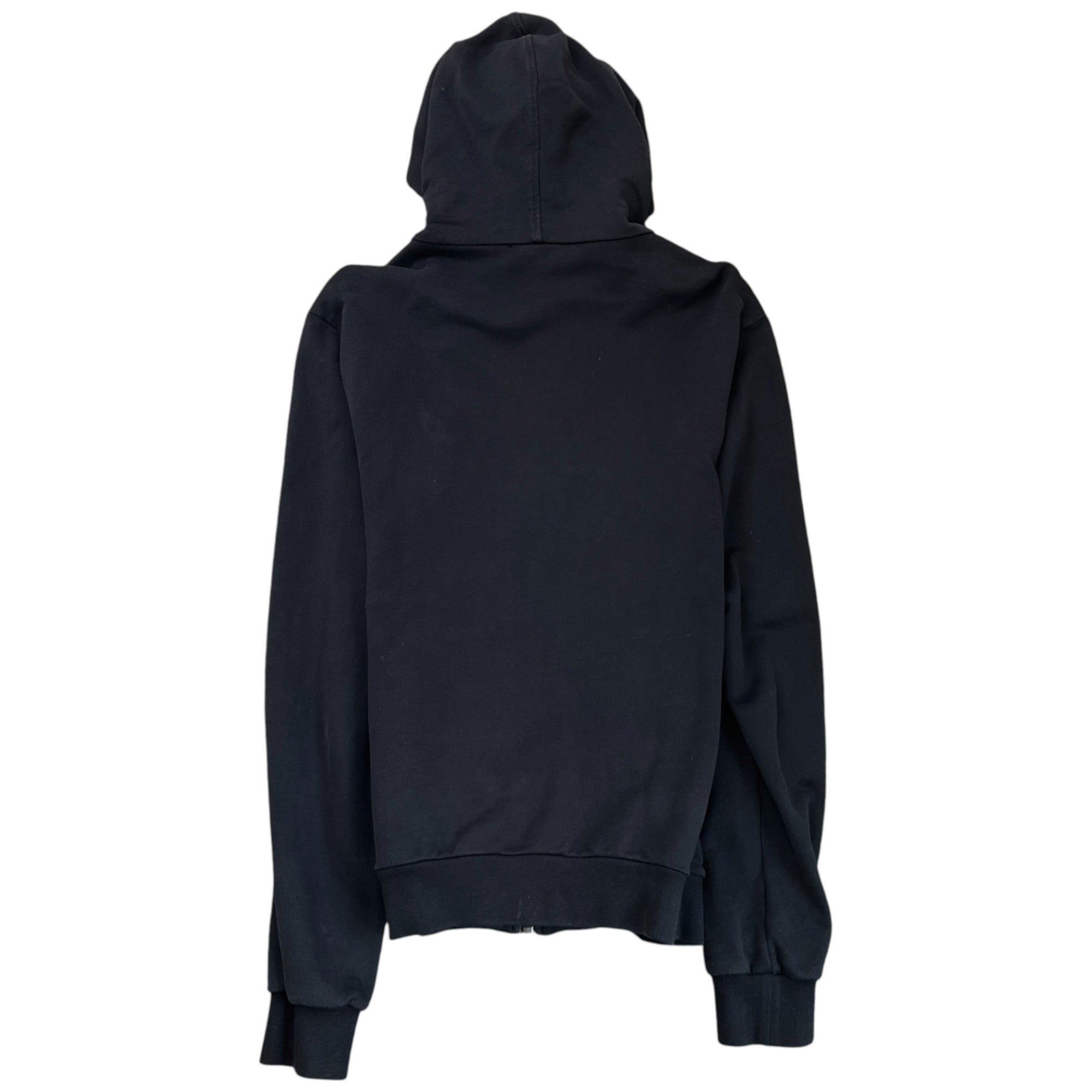 Men's Plaque Logo Hoodie Black Size IT 52 / UK XL