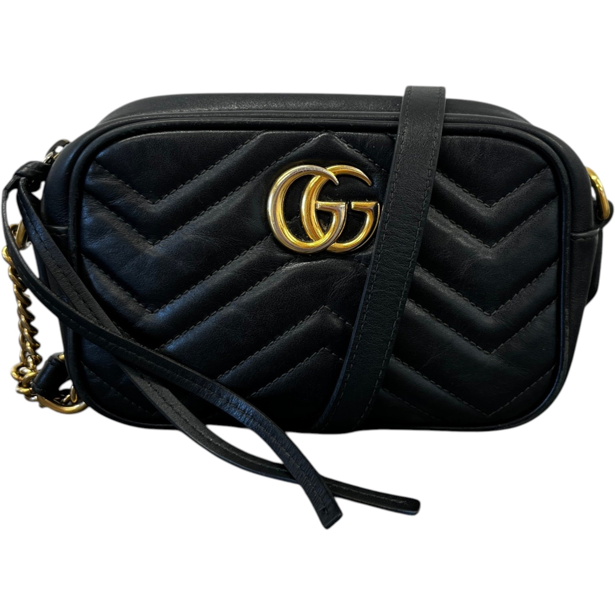Women's Gg Marmont Small Bag Black
