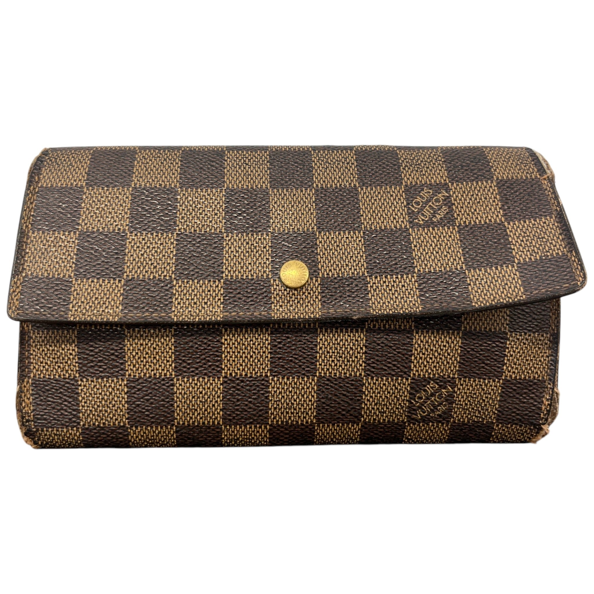 Women's Sarah Damier Ebene Wallet Brown