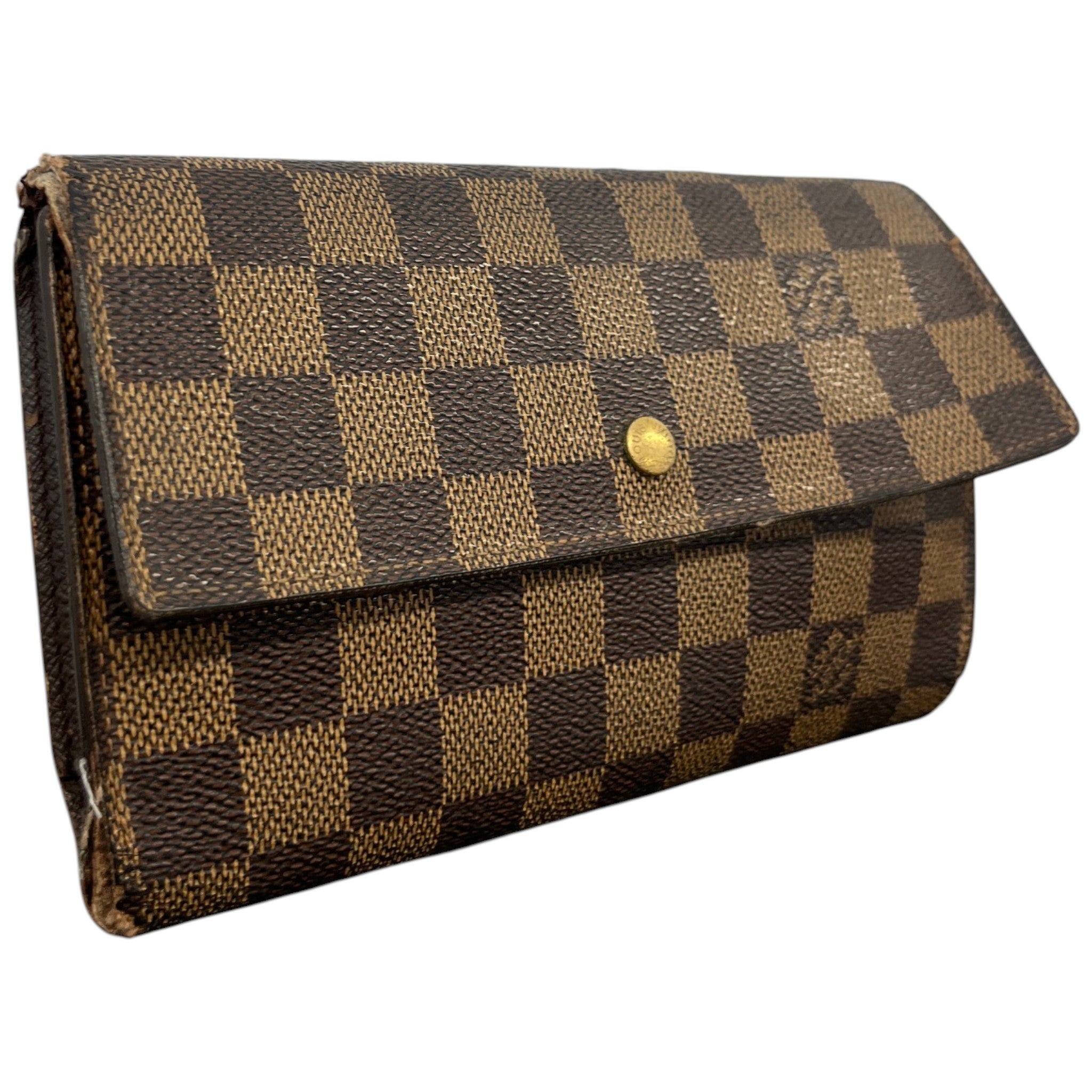 Women's Sarah Damier Ebene Wallet Brown