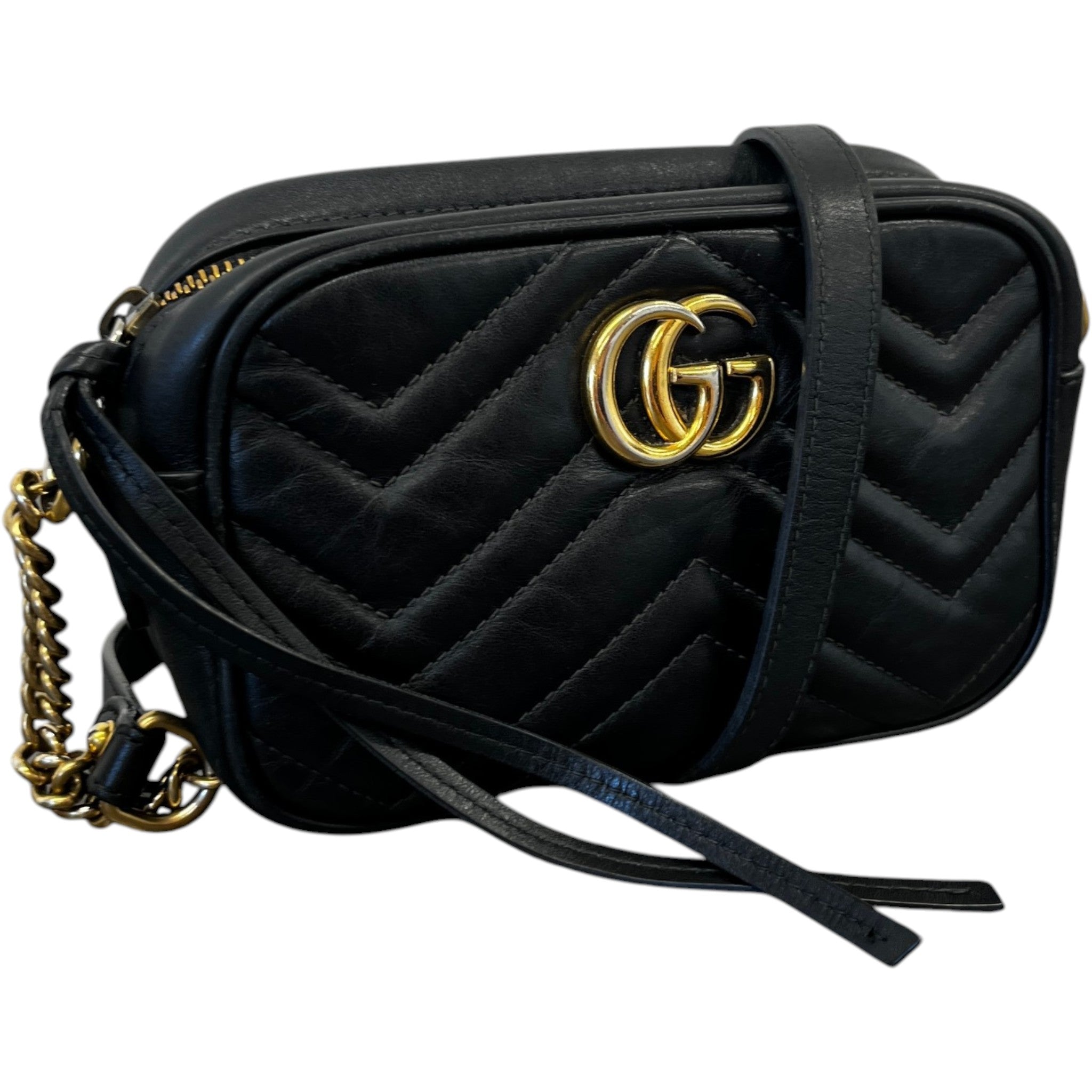 Women's Gg Marmont Small Bag Black