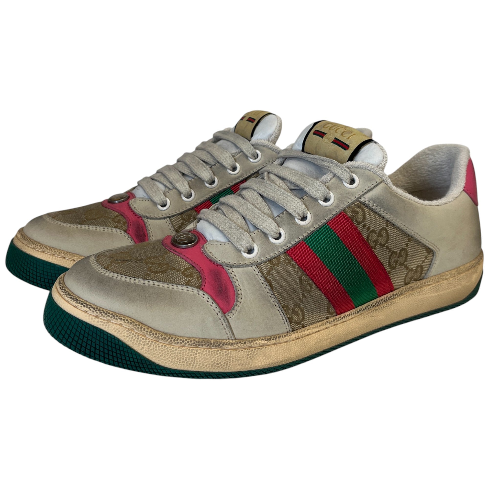 Women's Screener Low Trainers Beige Size EU 41.5 / UK 8.5