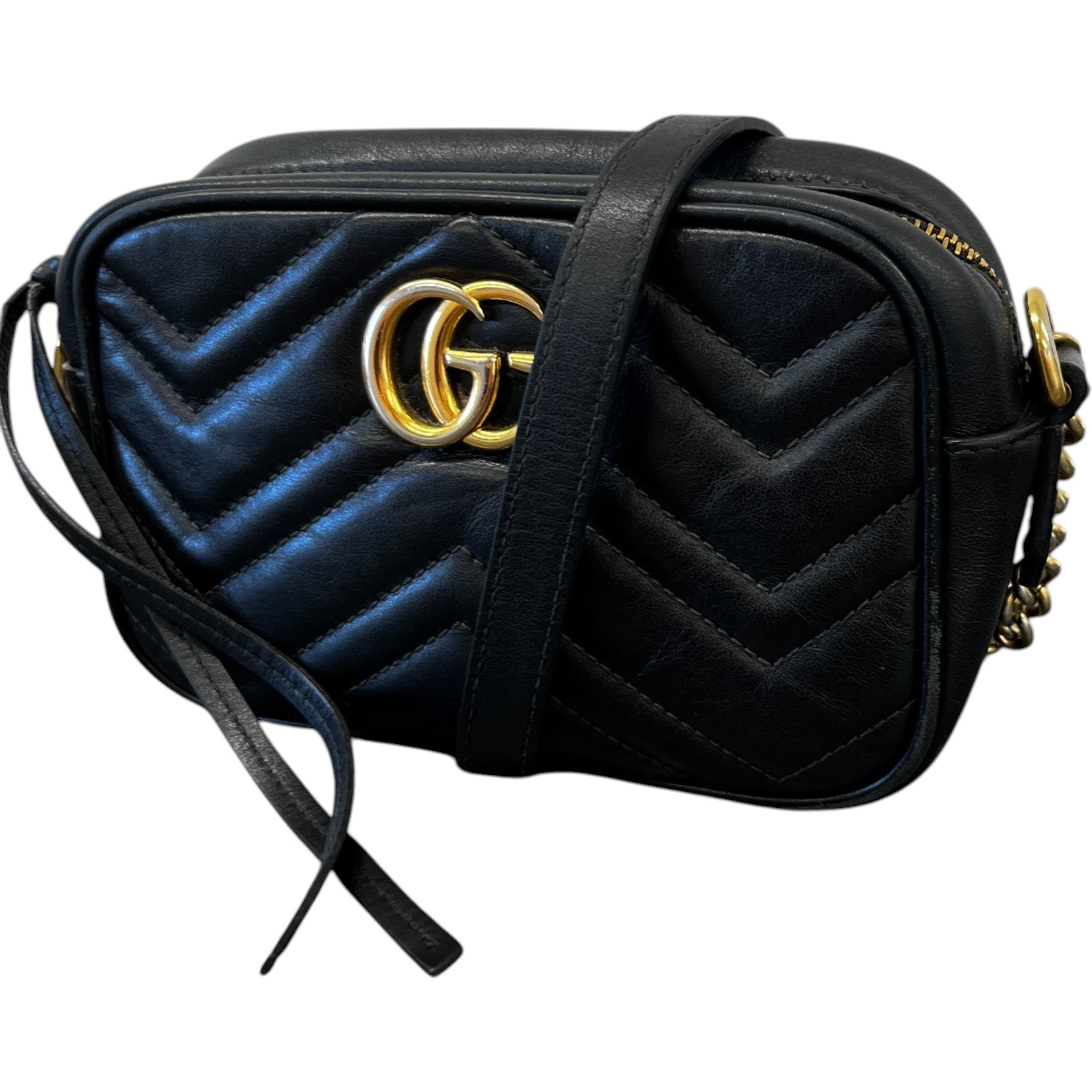Women's Gg Marmont Small Bag Black