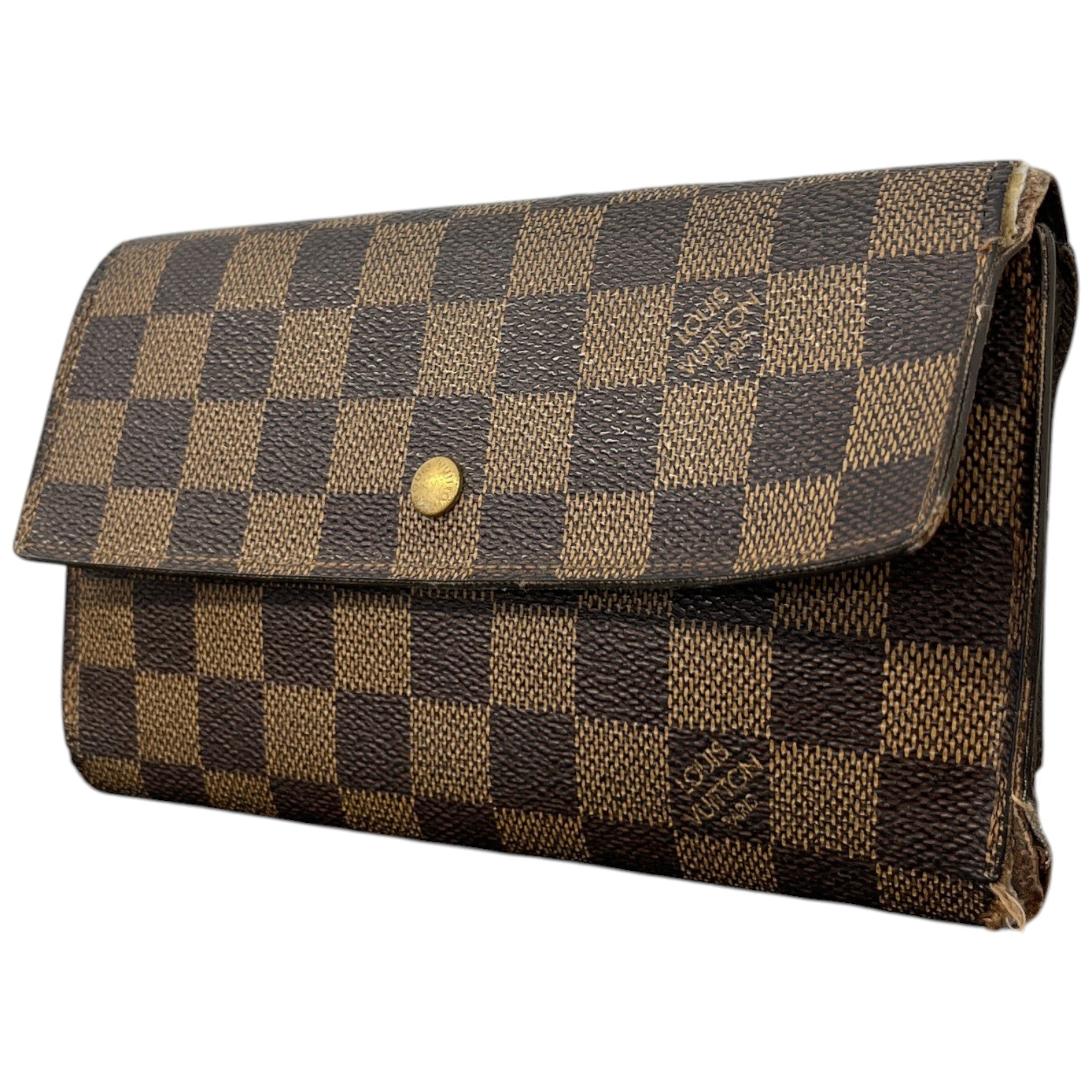Women's Sarah Damier Ebene Wallet Brown
