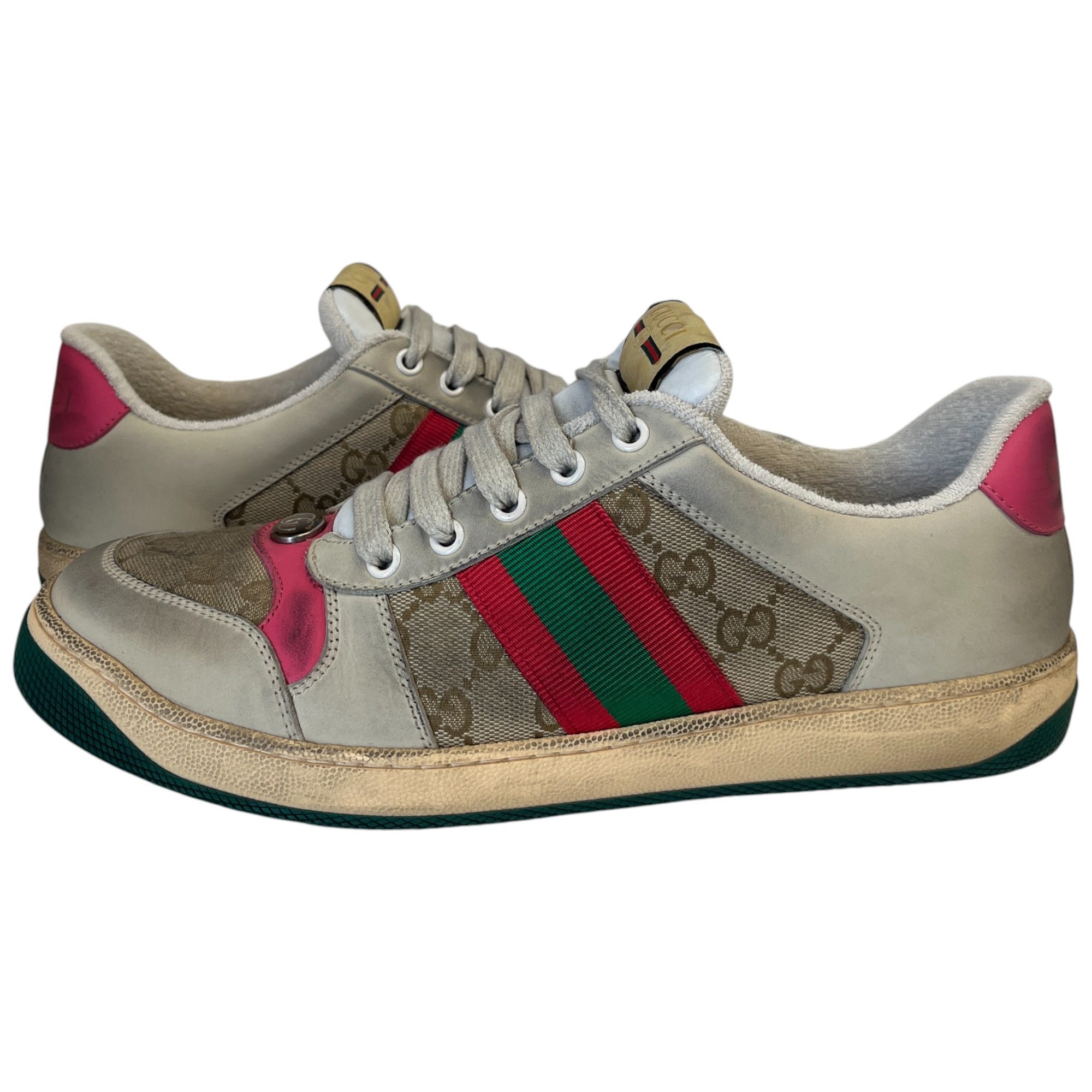 Women's Screener Low Trainers Beige Size EU 41.5 / UK 8.5