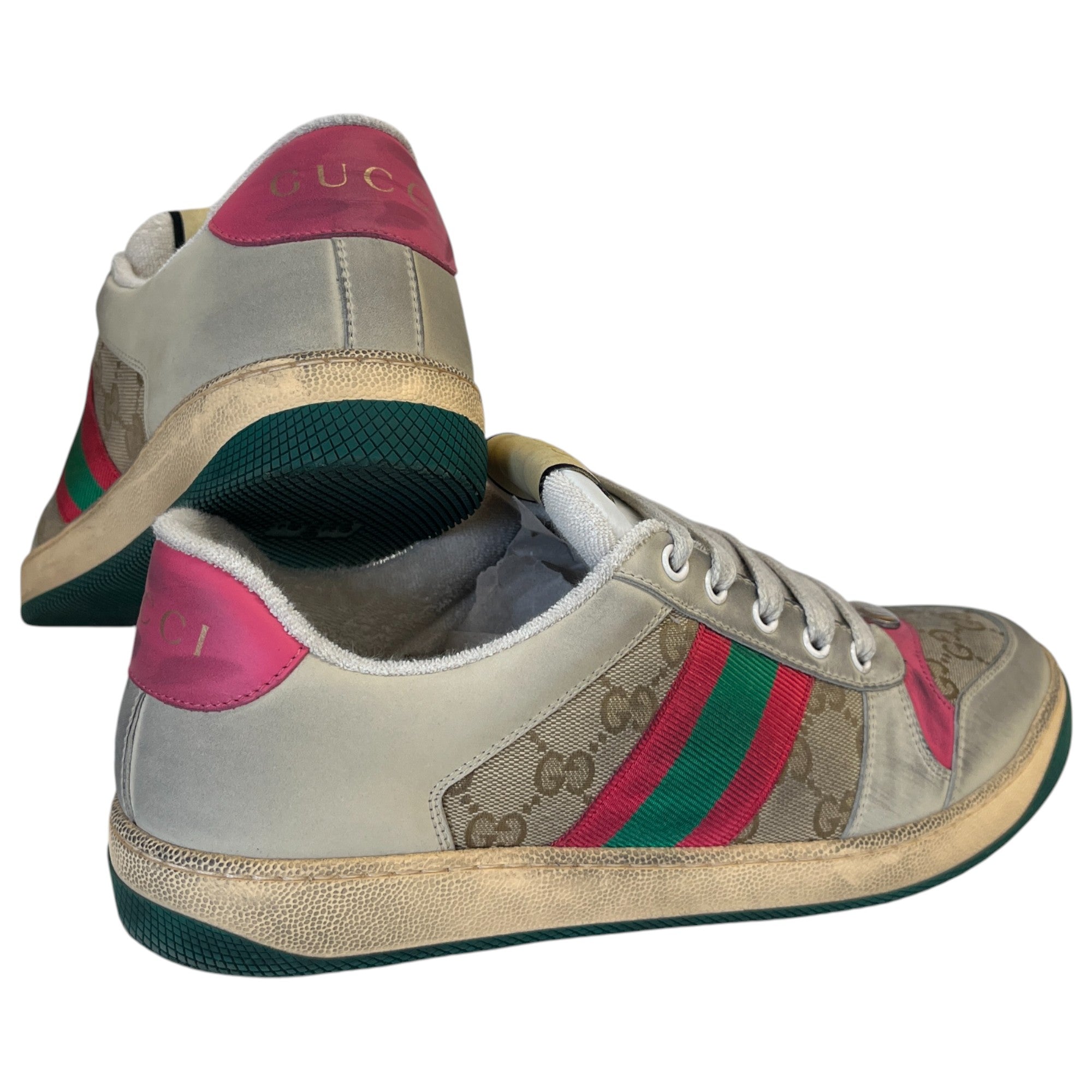 Women's Screener Low Trainers Beige Size EU 41.5 / UK 8.5