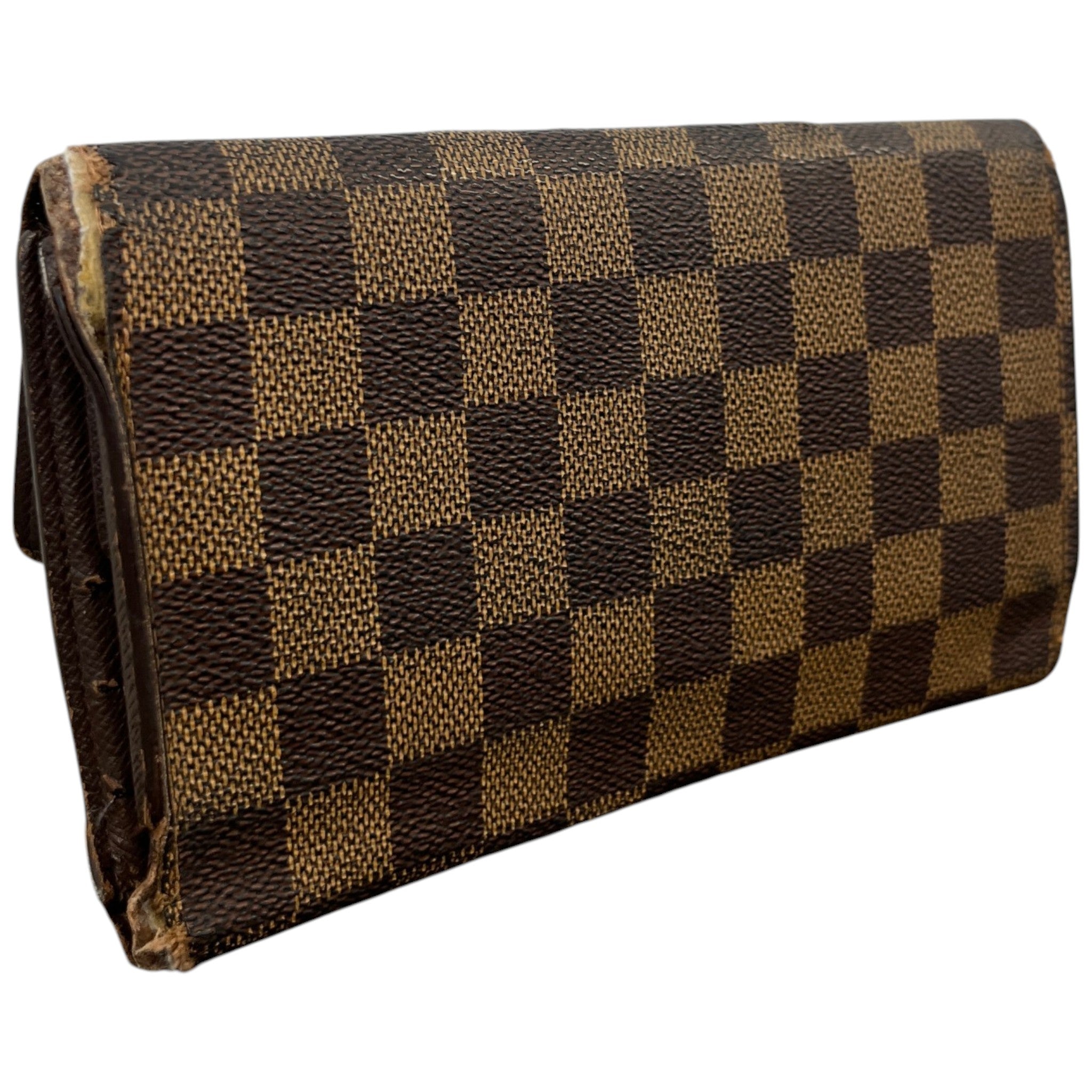 Women's Sarah Damier Ebene Wallet Brown