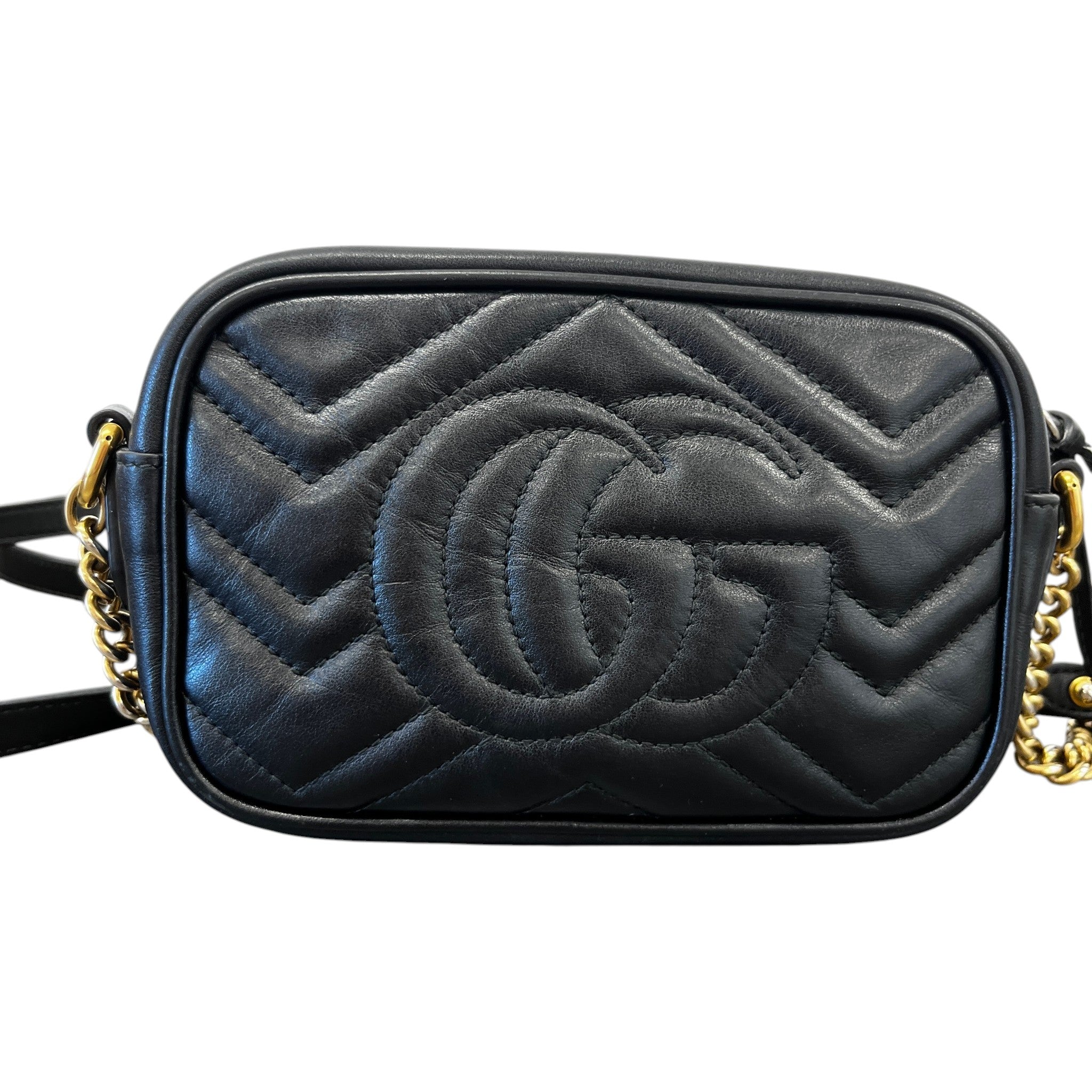 Women's Gg Marmont Small Bag Black