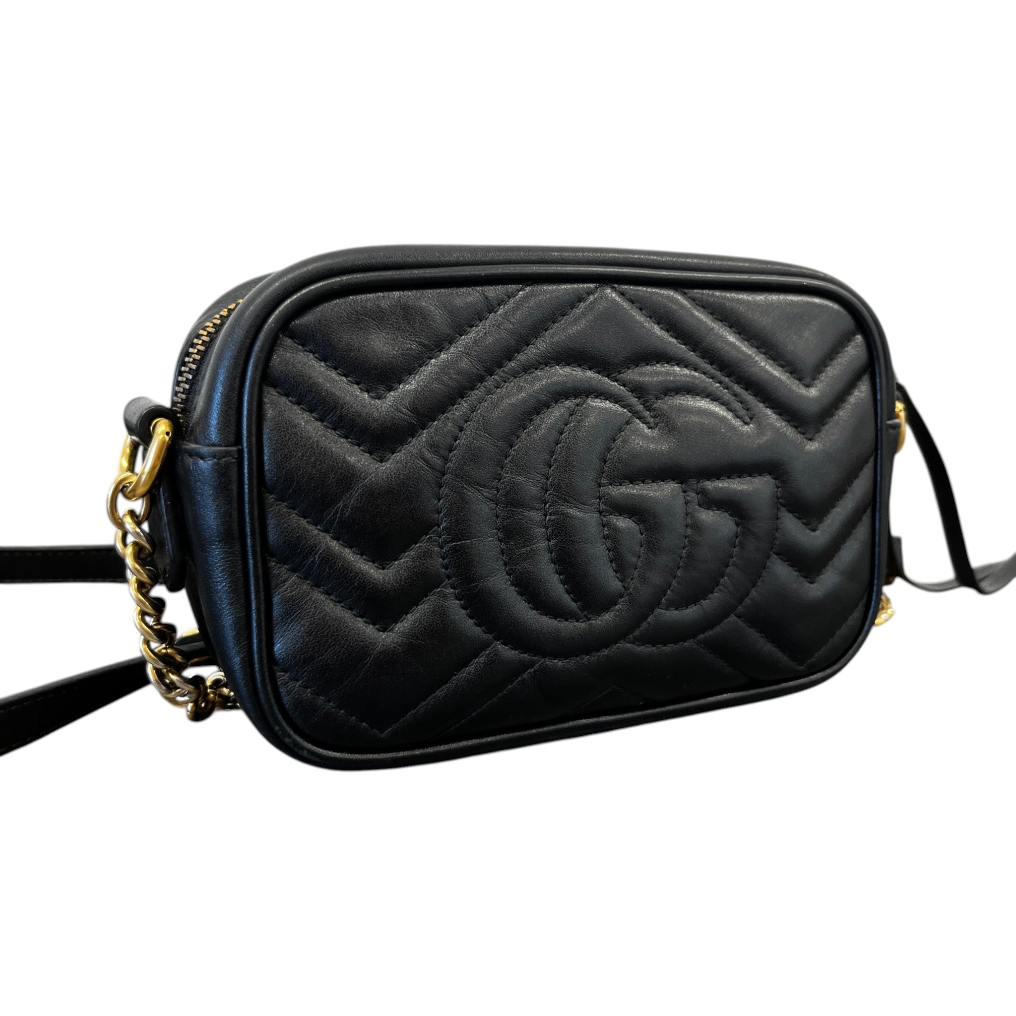 Women's Gg Marmont Small Bag Black