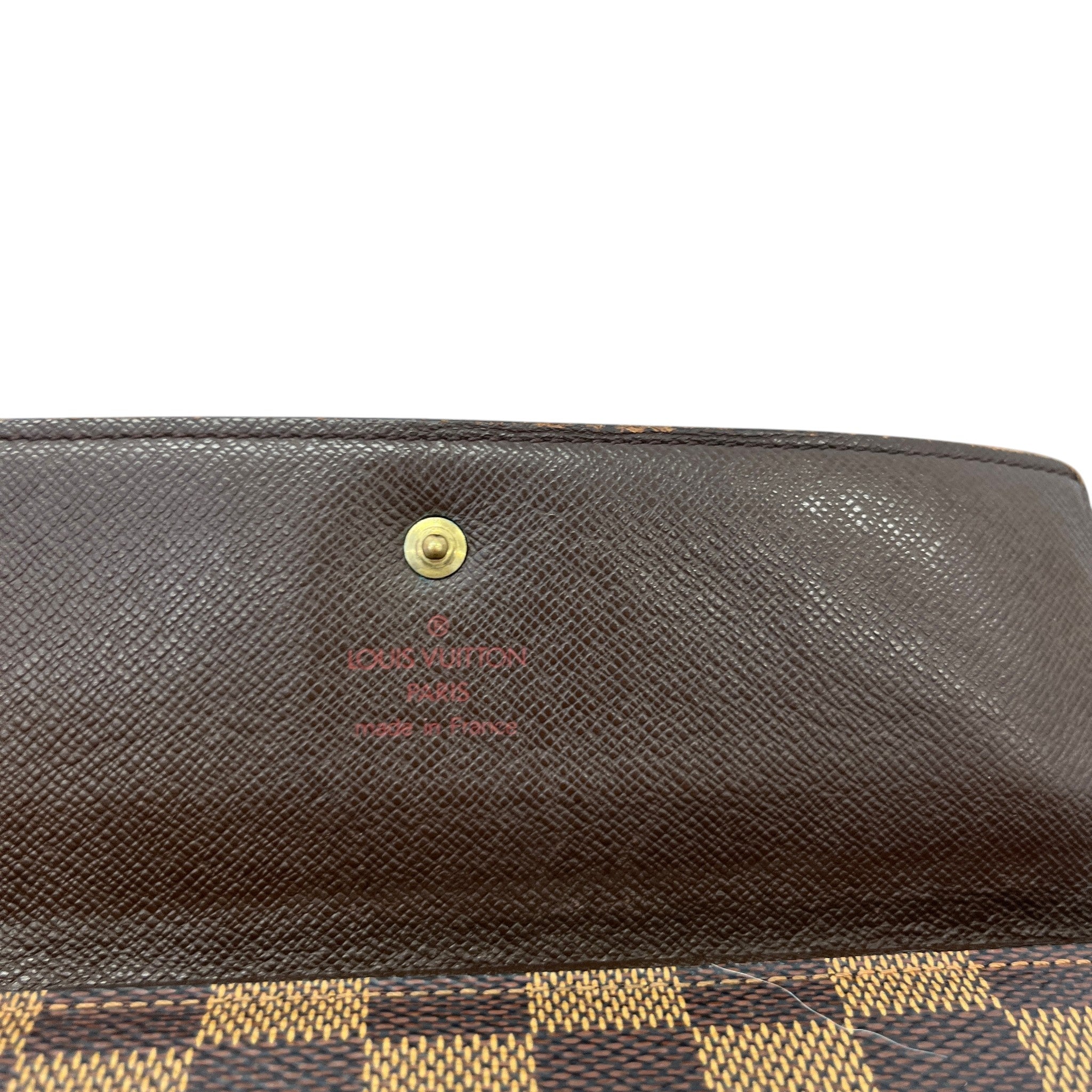 Women's Sarah Damier Ebene Wallet Brown