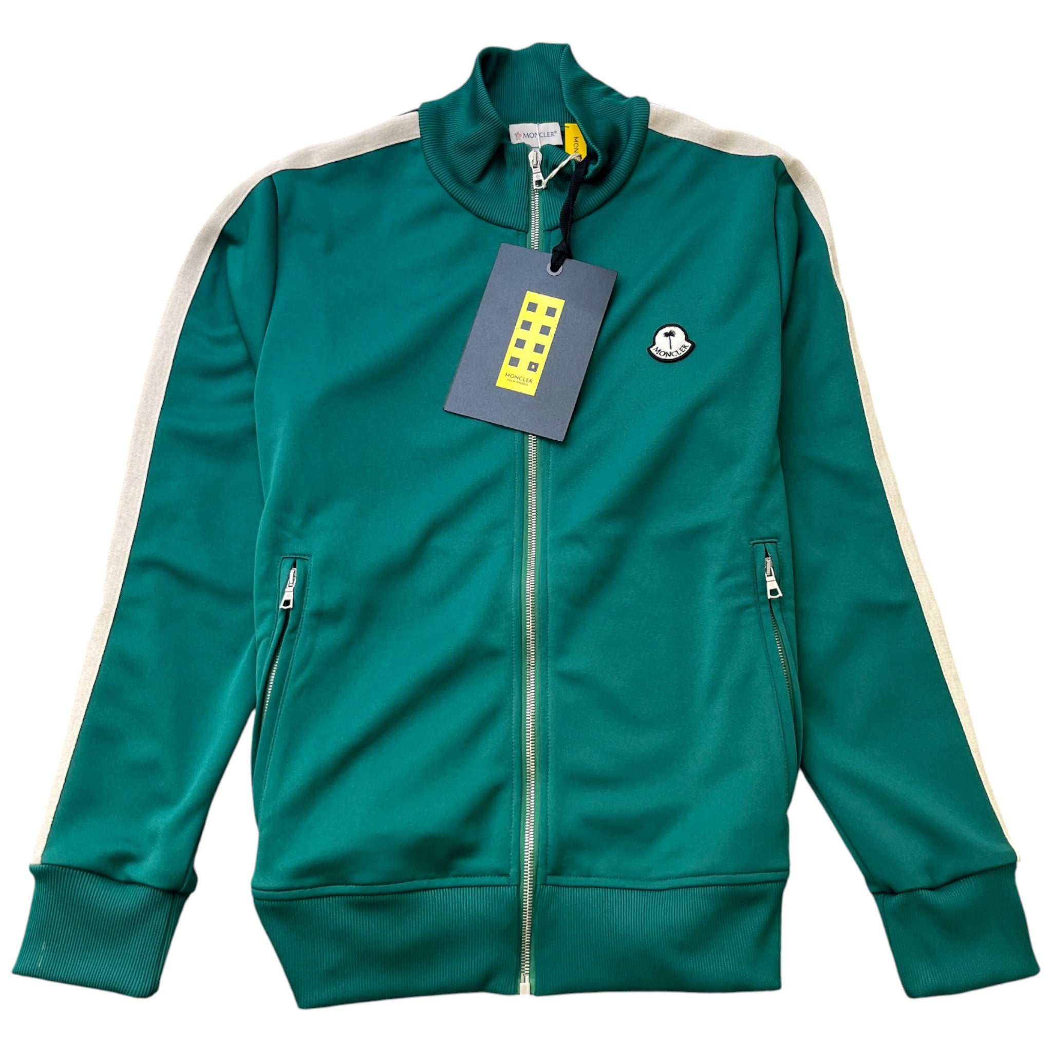 Men's X Palm Angels Maglia Track Jacket Green Size L