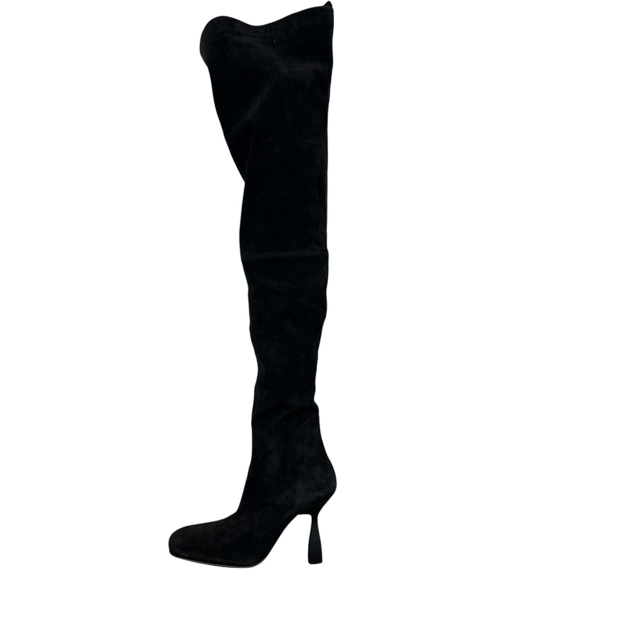 Women's Knee High Suede Boots Black Size EU 36.5 / UK 3.5