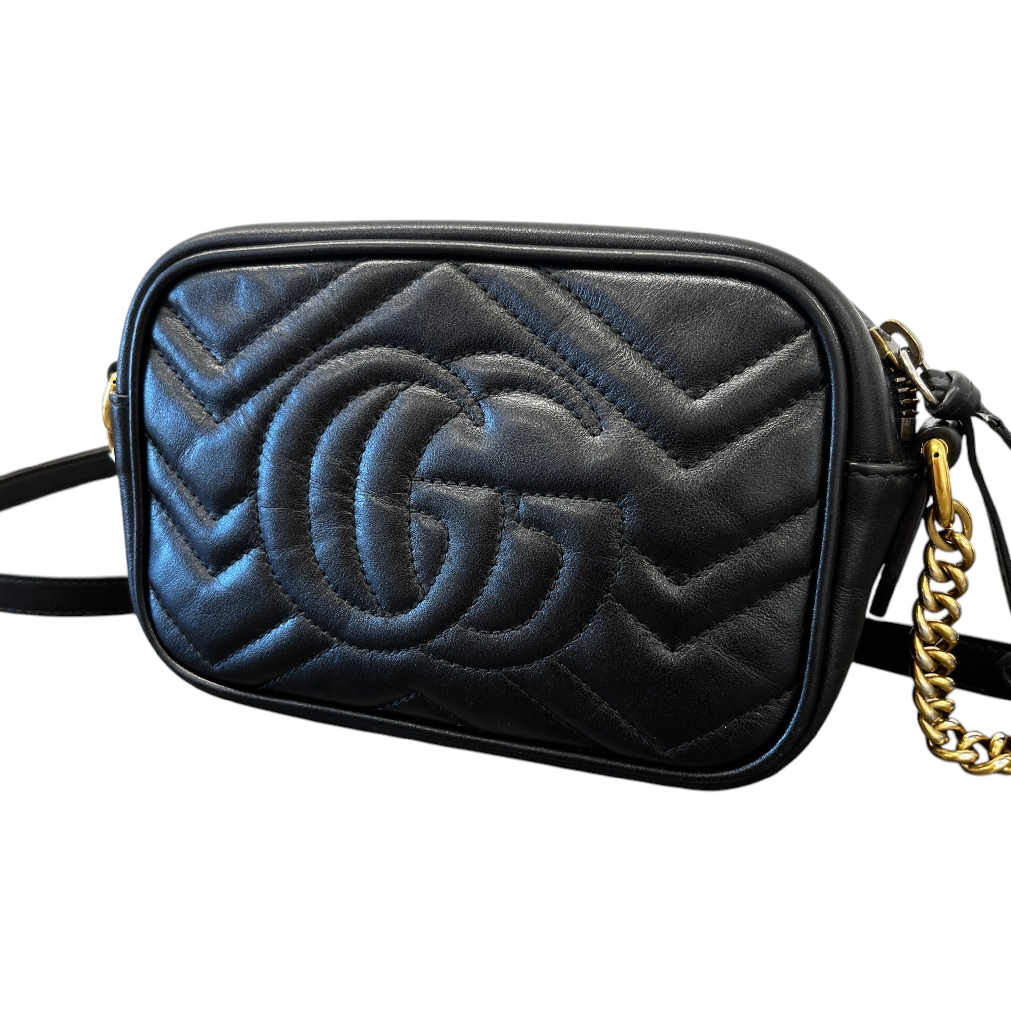 Women's Gg Marmont Small Bag Black