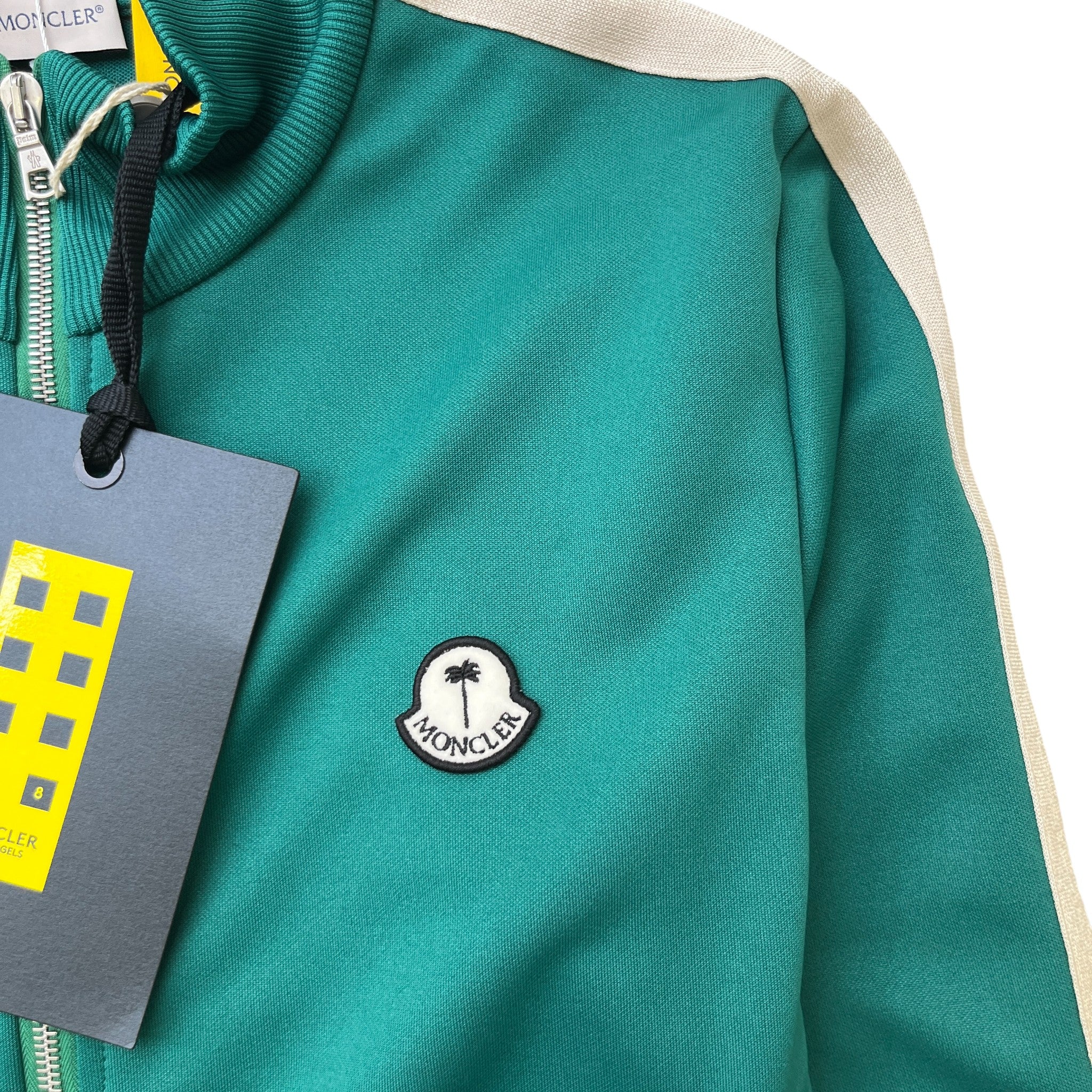 Men's X Palm Angels Maglia Track Jacket Green Size L