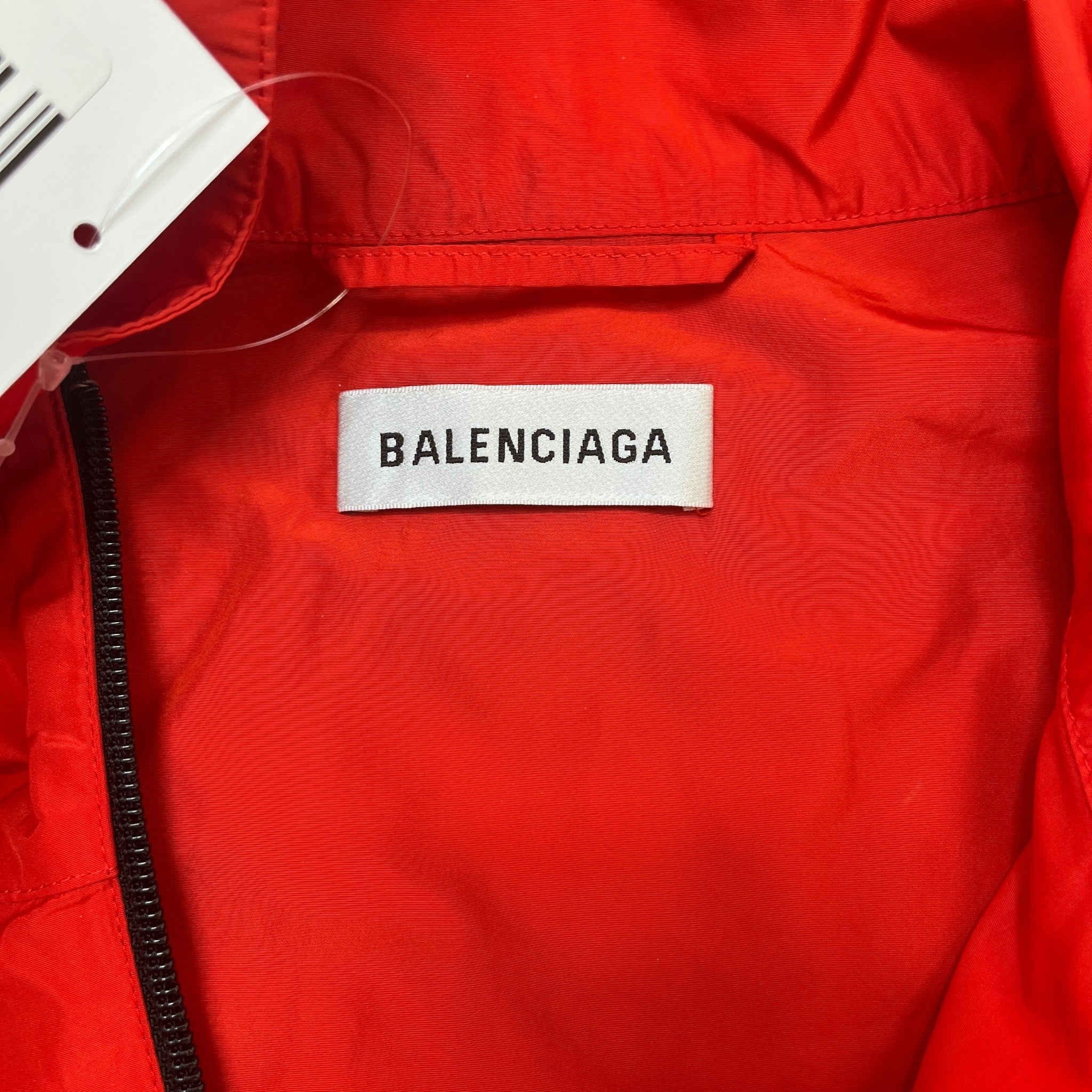 Women's Colourblock Oversized Windbreaker Red Size IT 40 / UK 8