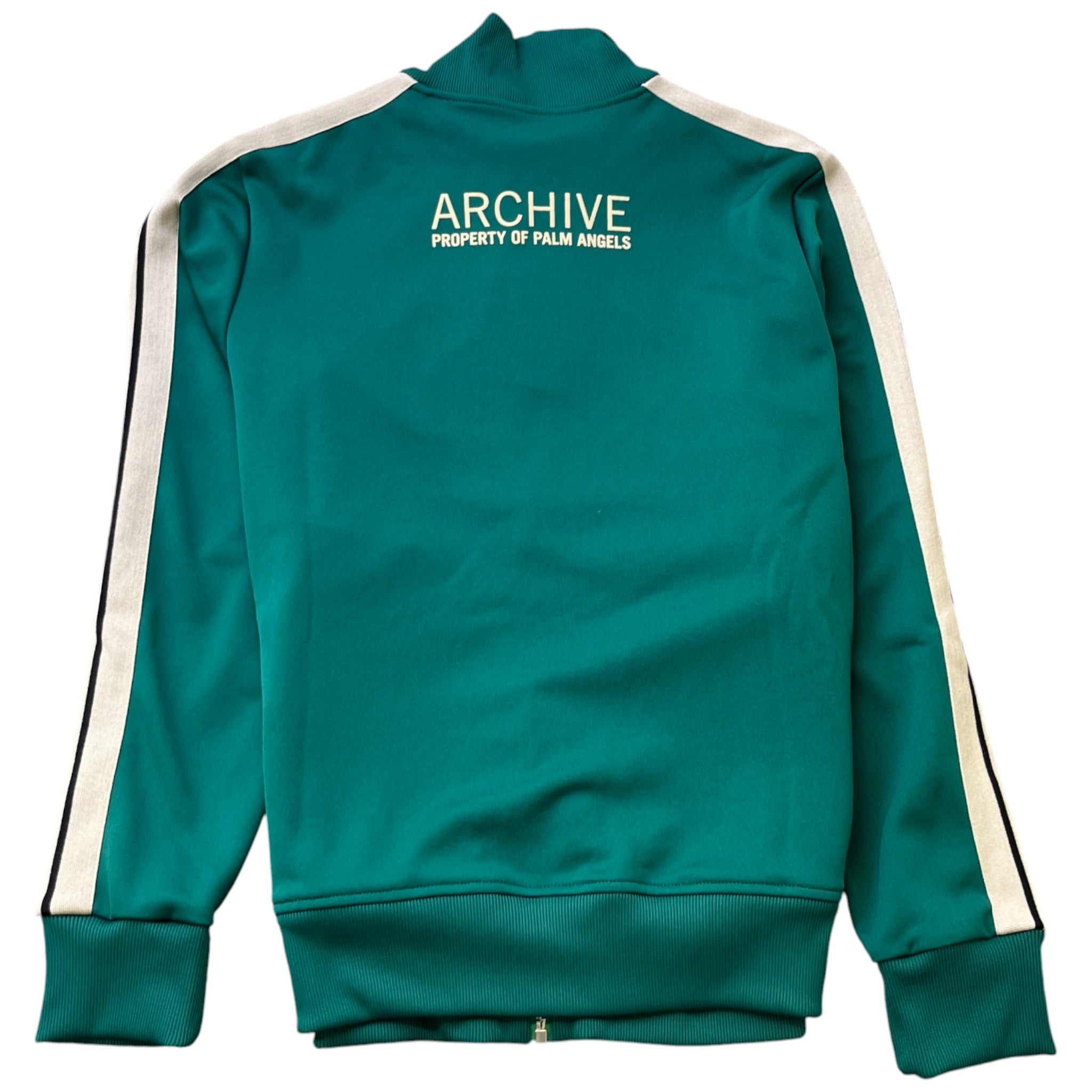 Men's X Palm Angels Maglia Track Jacket Green Size L