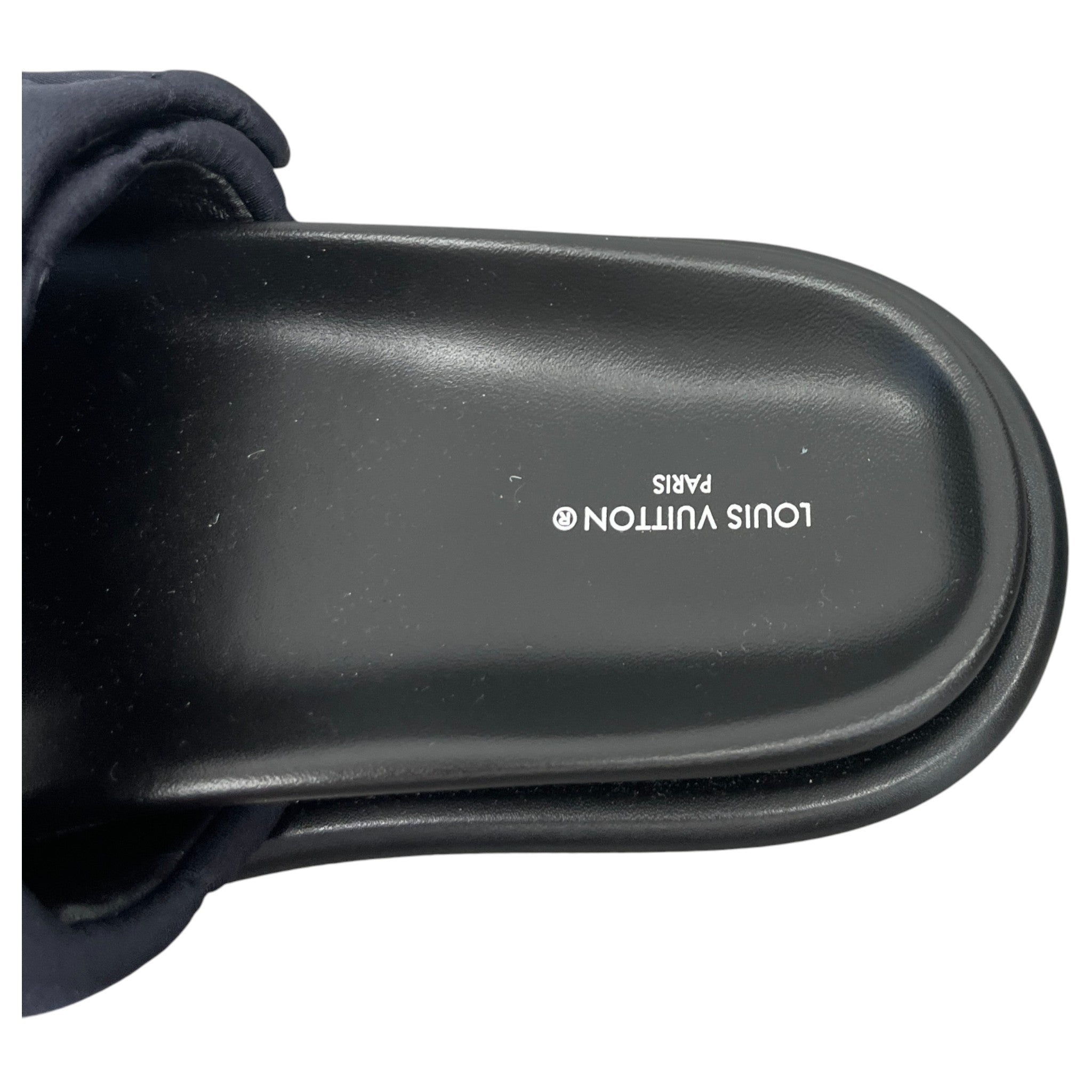 Women's Monogram Pool Pillow Mules Black Size EU 38 / UK 5