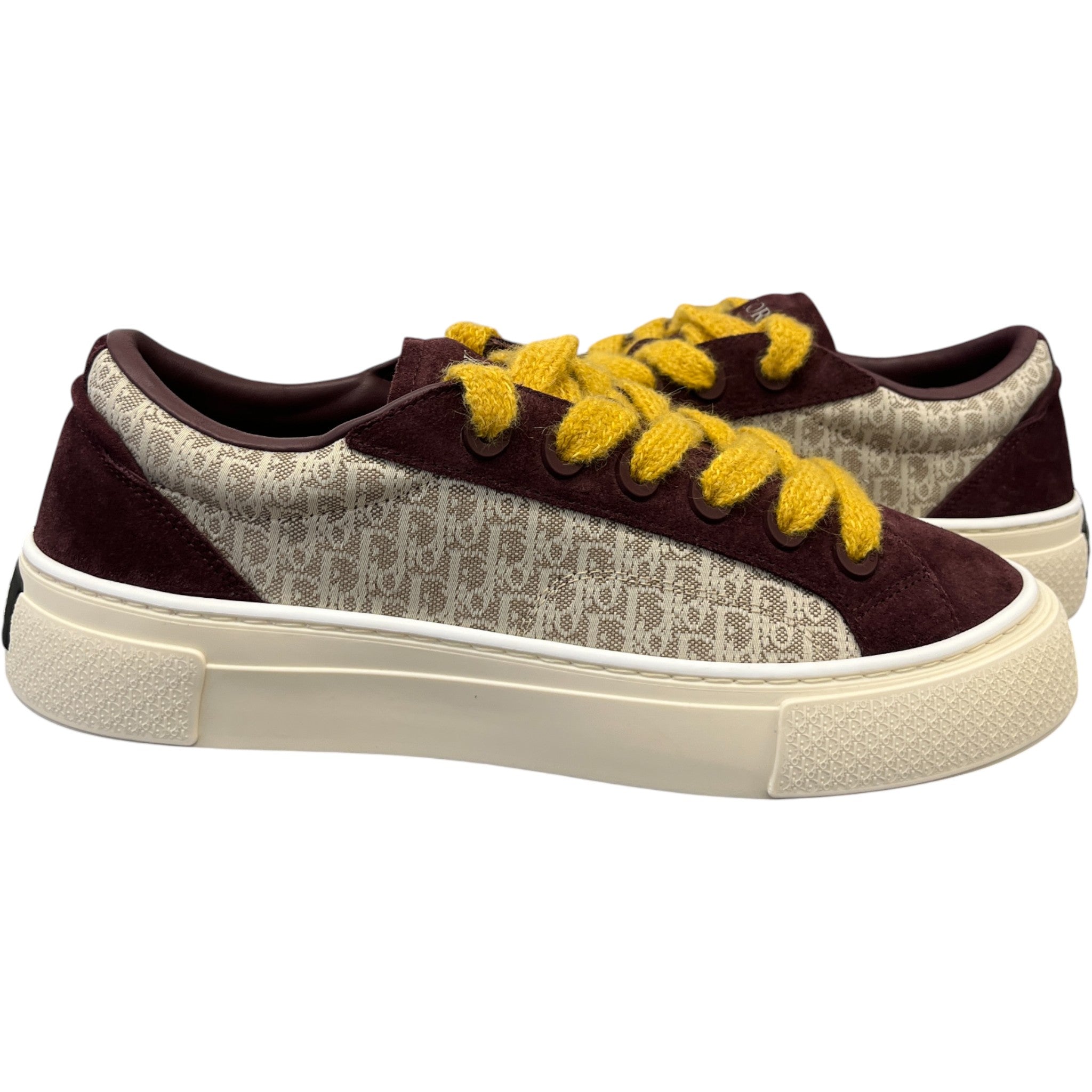Men's B33 Low Trainers Burgundy Size EU 44 / UK 10