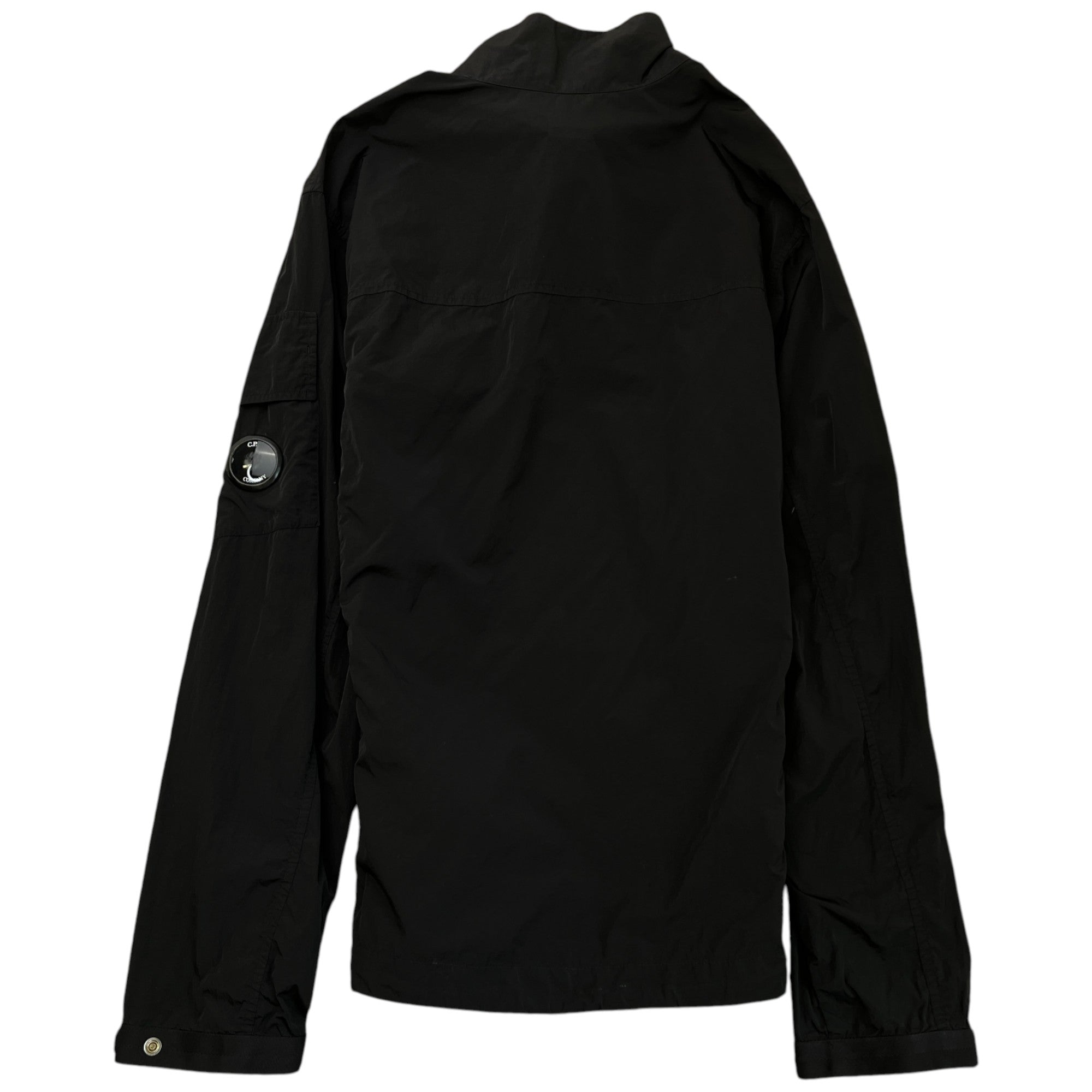 Men's Lens Logo Windbreaker Black Size S