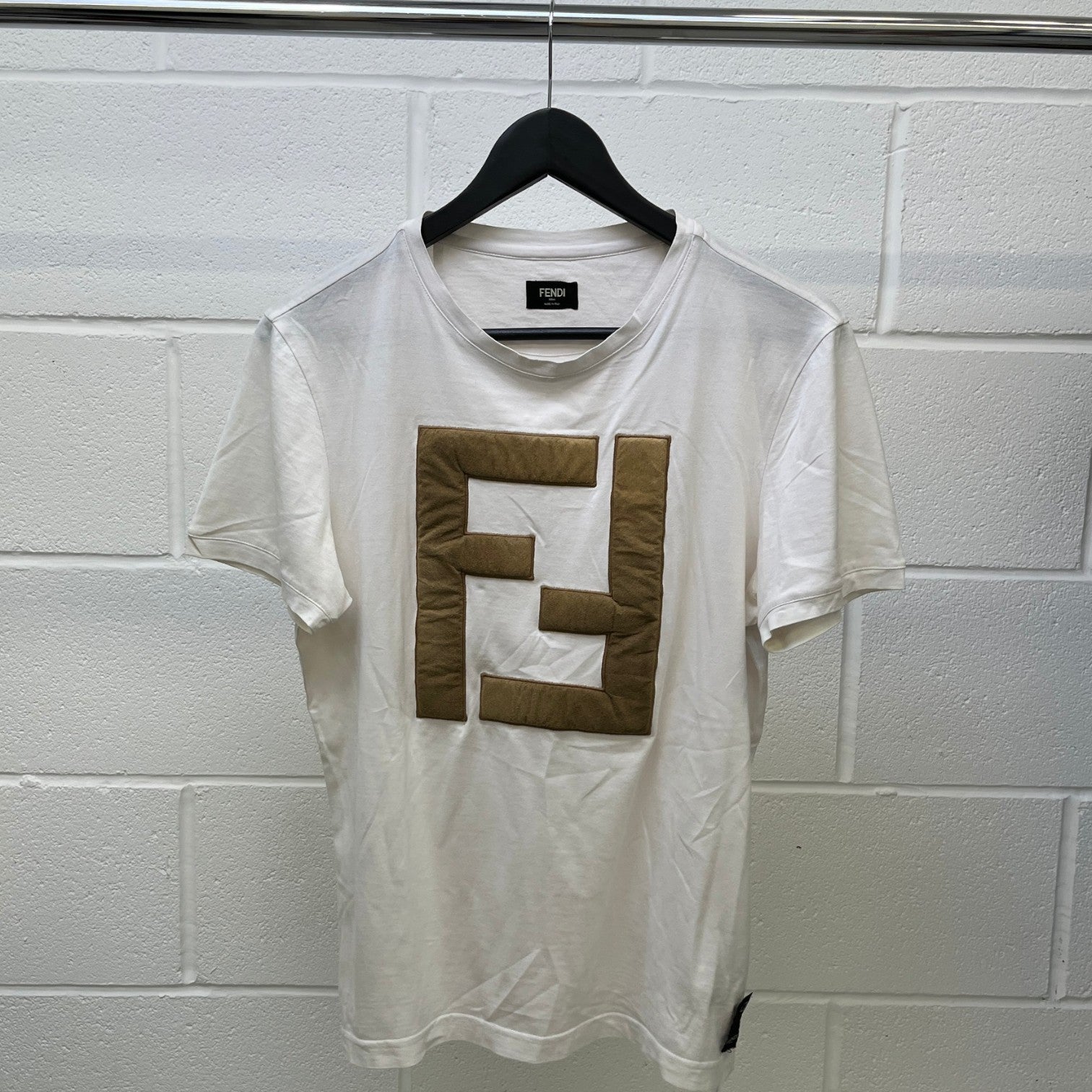 Men's Ff Patch T-Shirt White Size S