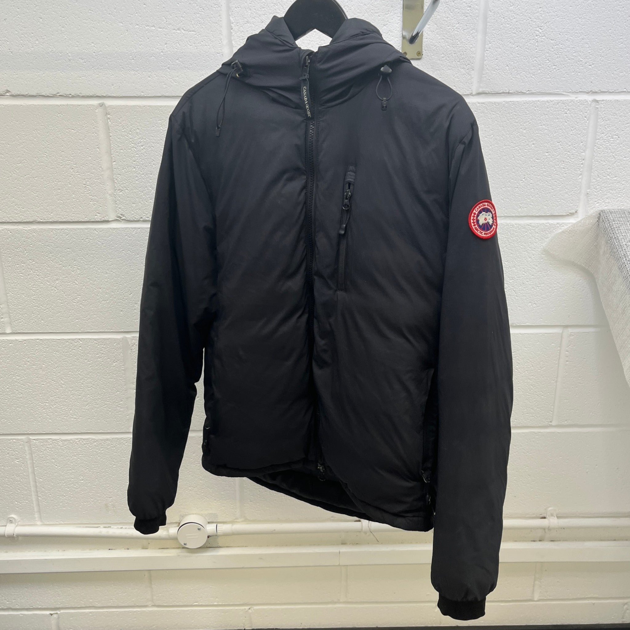 Men's Lodge Hoody Jacket Black Size M