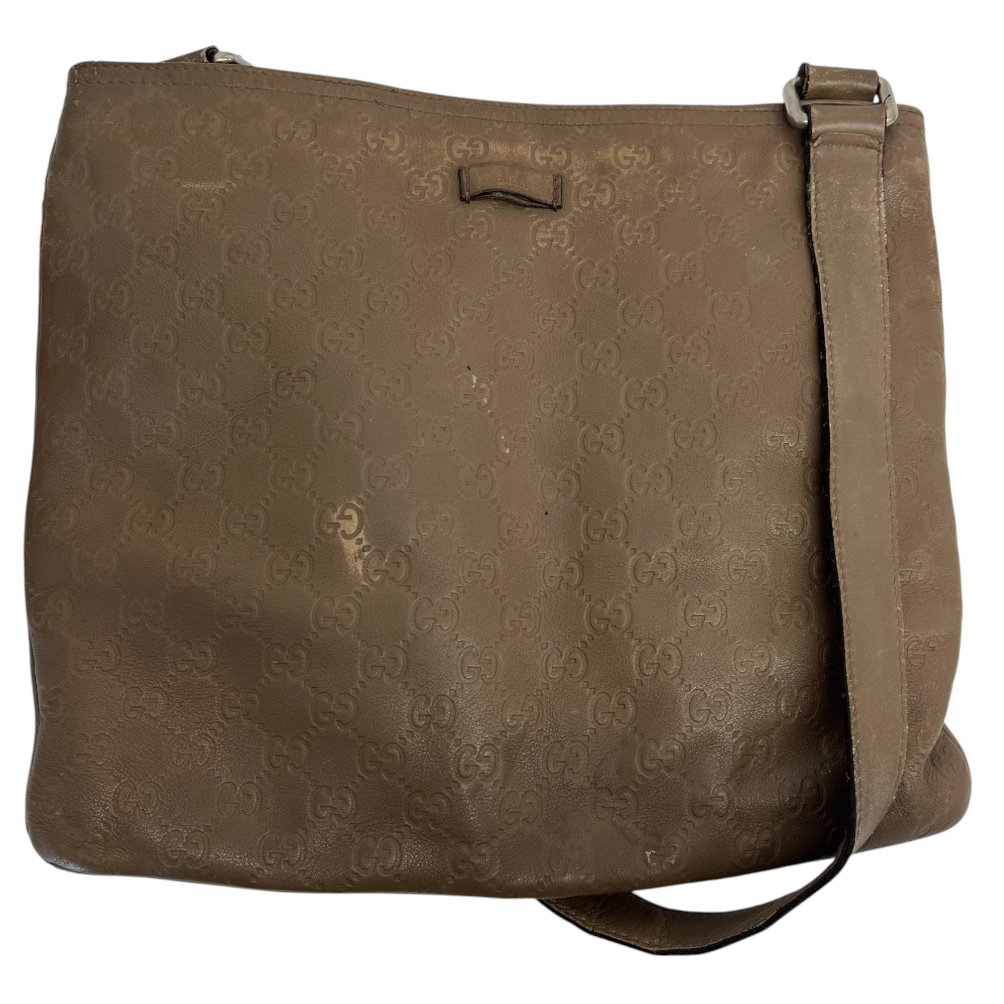 Men's Gg Supreme Messenger Bag Brown