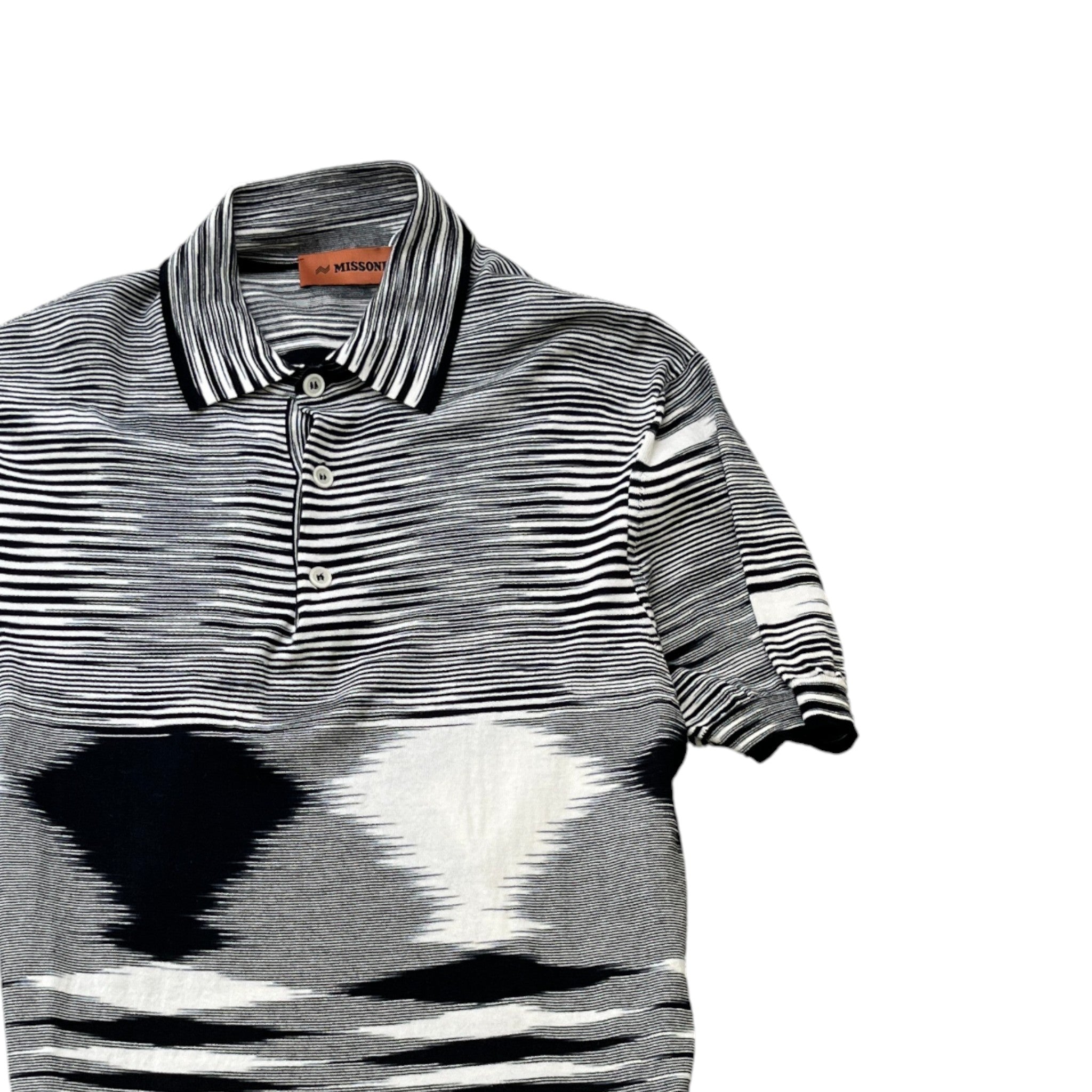 Men's Space Dye T-Shirt Black Size IT 46 / UK S