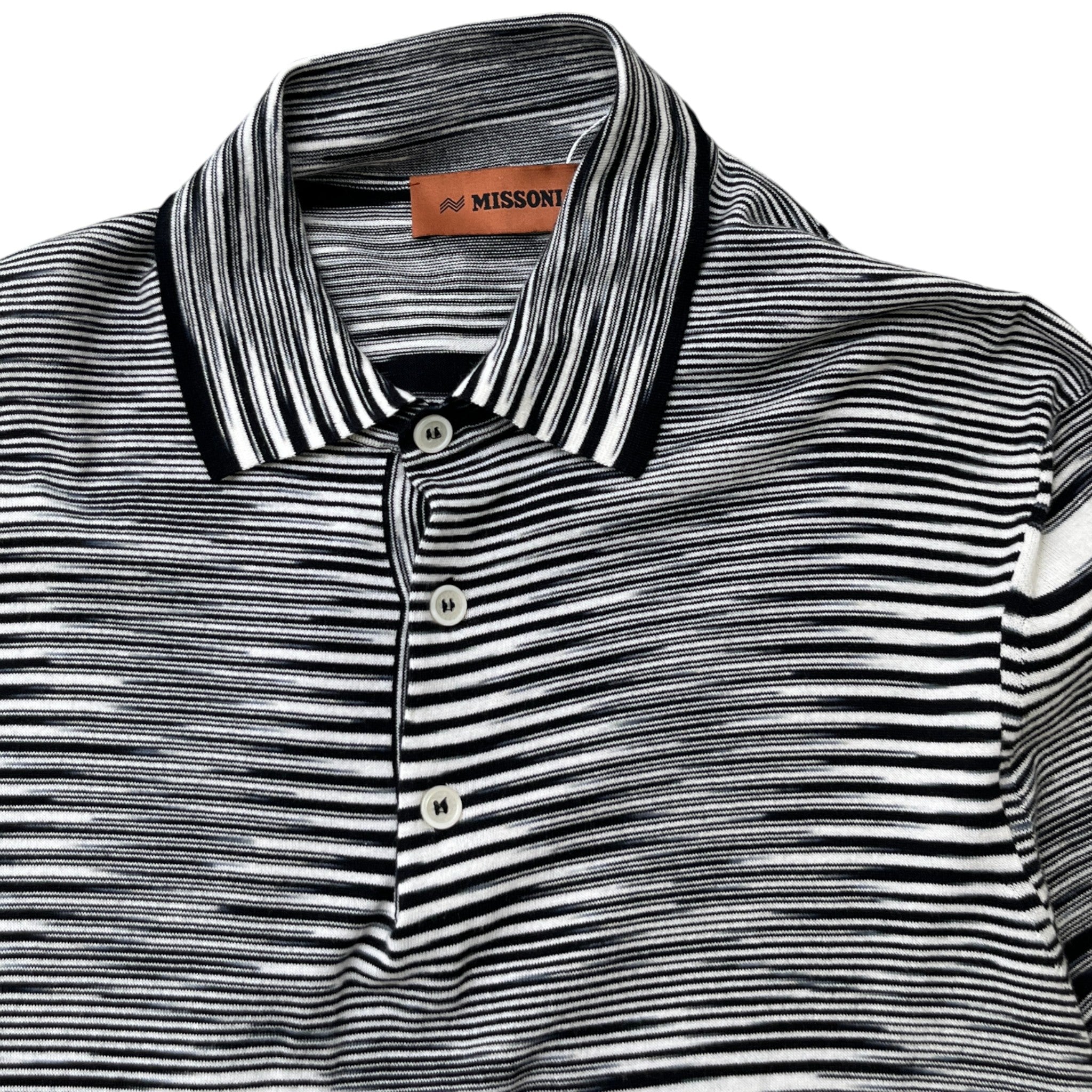 Men's Space Dye T-Shirt Black Size IT 46 / UK S