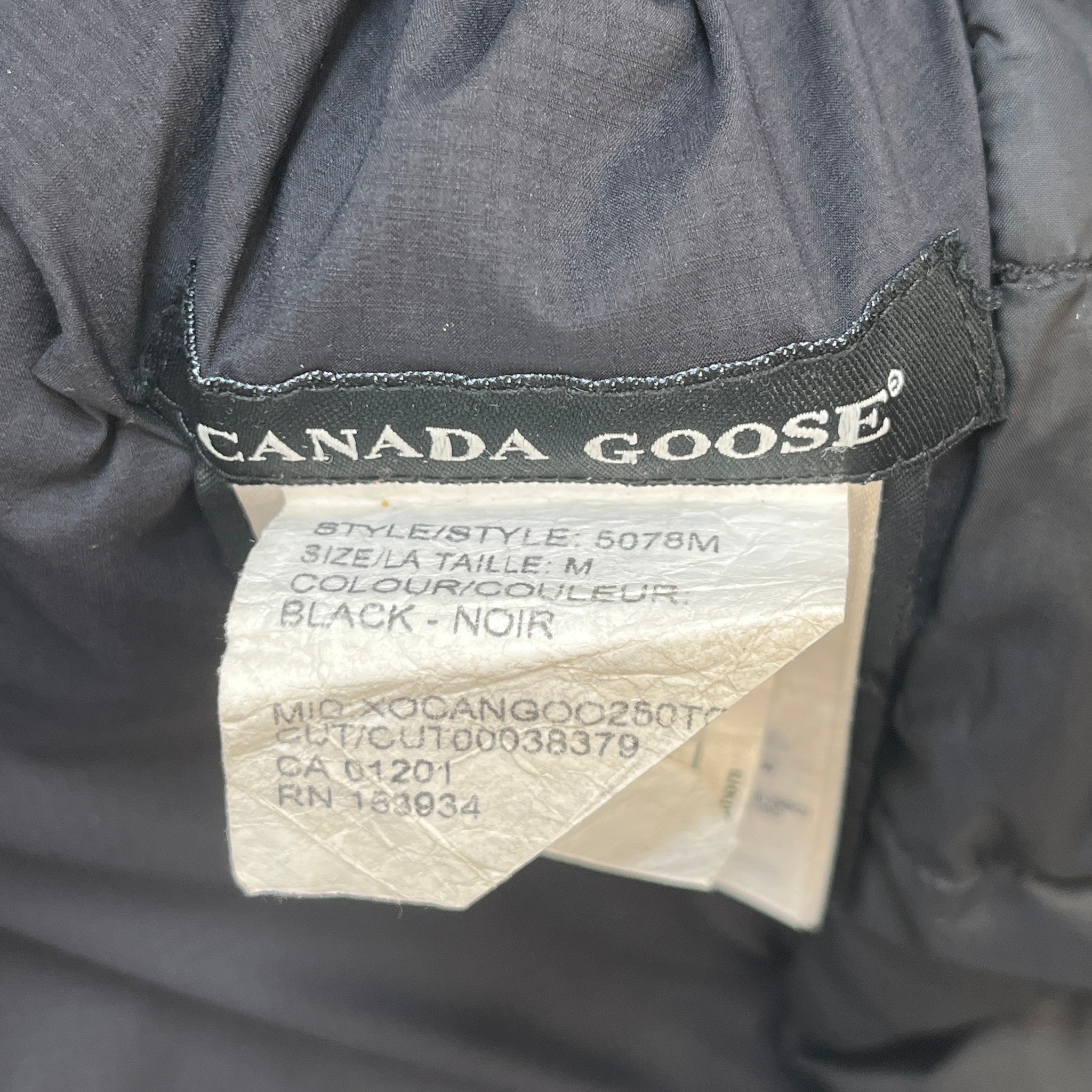 Men's Lodge Hoody Jacket Black Size M