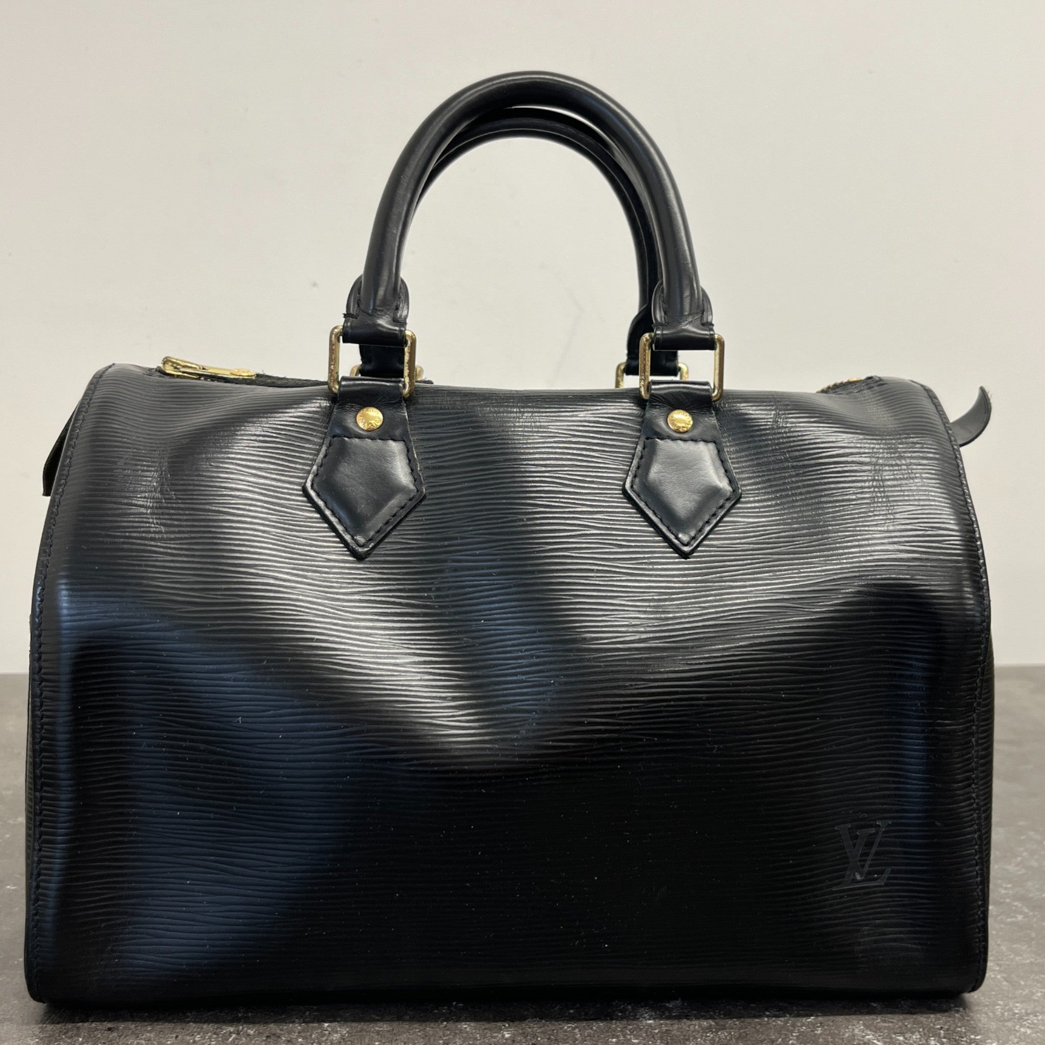 Women's Speedy 25 Epi Leather Bag Black