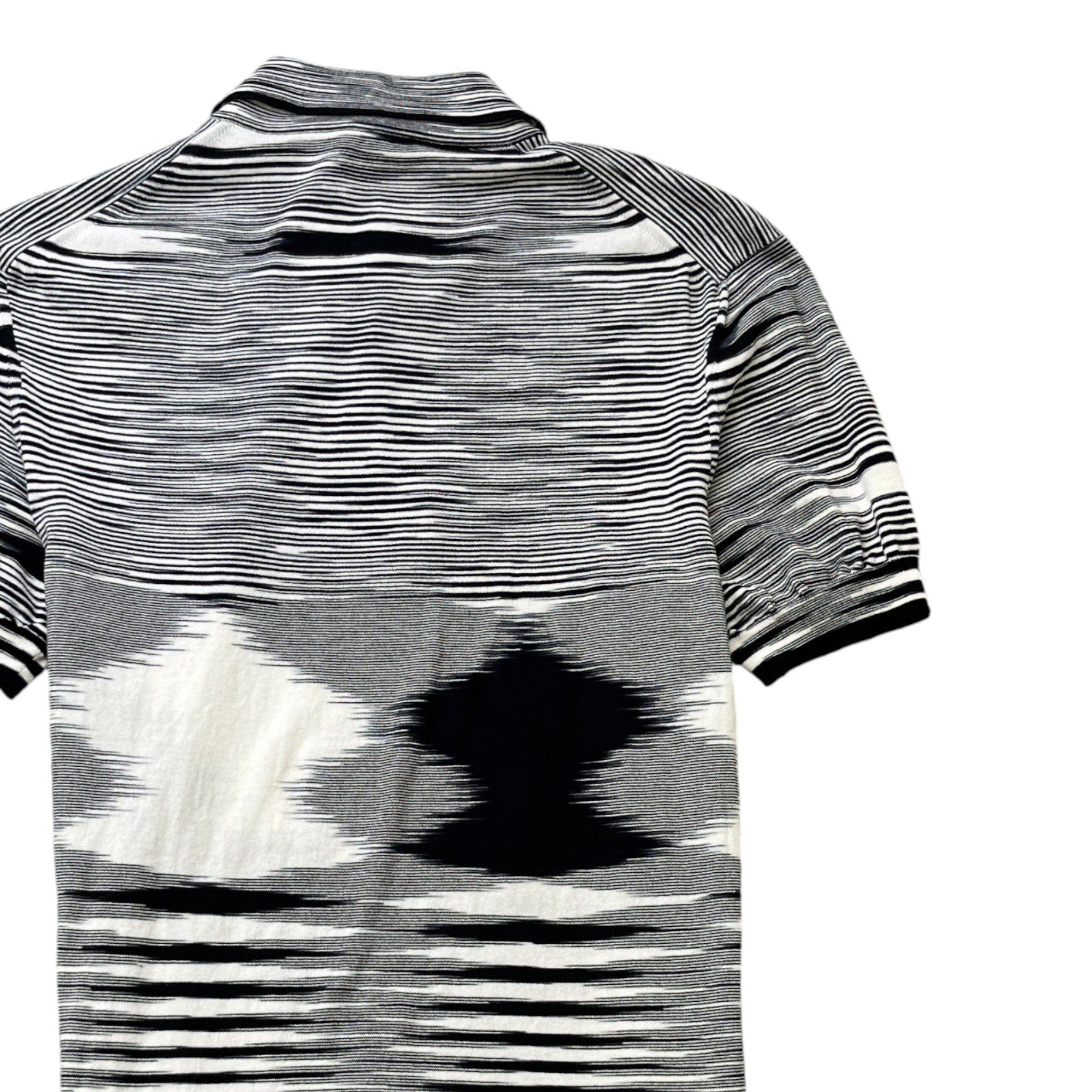 Men's Space Dye T-Shirt Black Size IT 46 / UK S