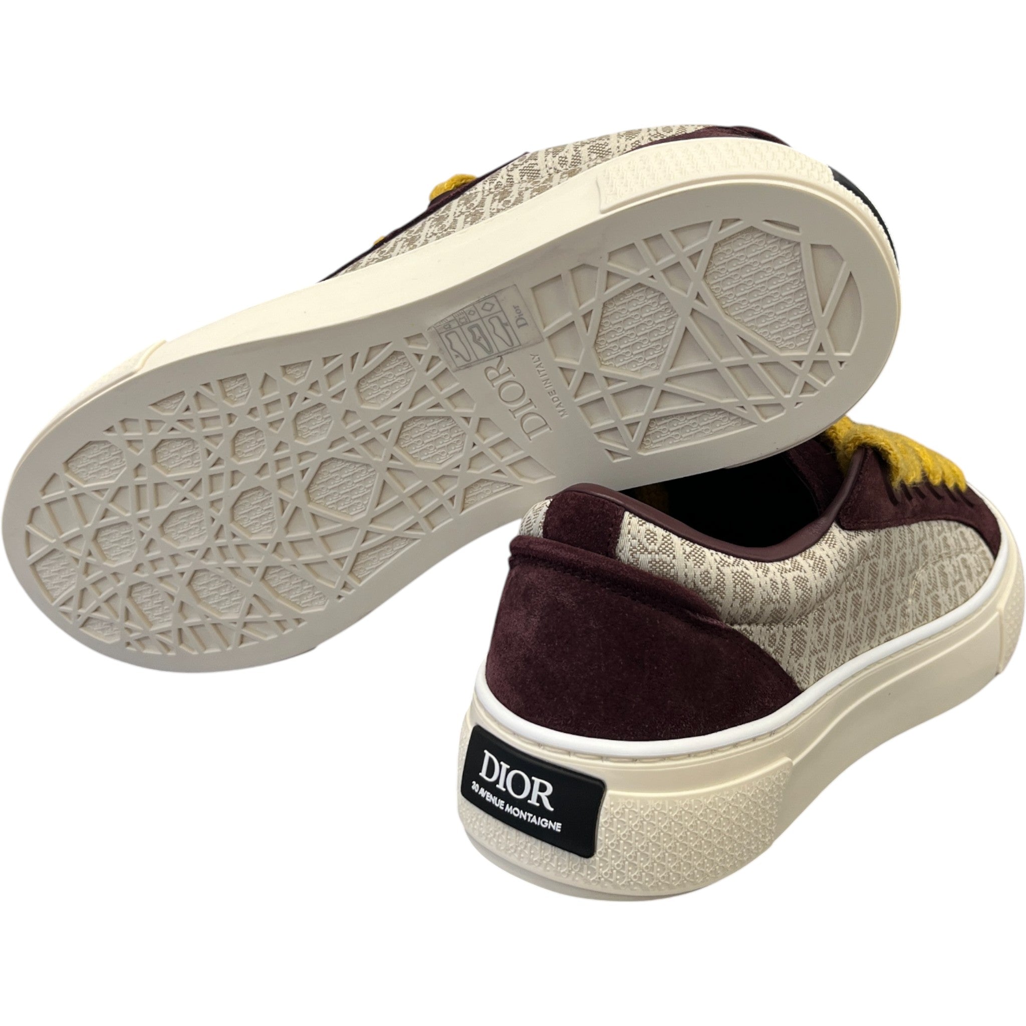 Men's B33 Low Trainers Burgundy Size EU 44 / UK 10