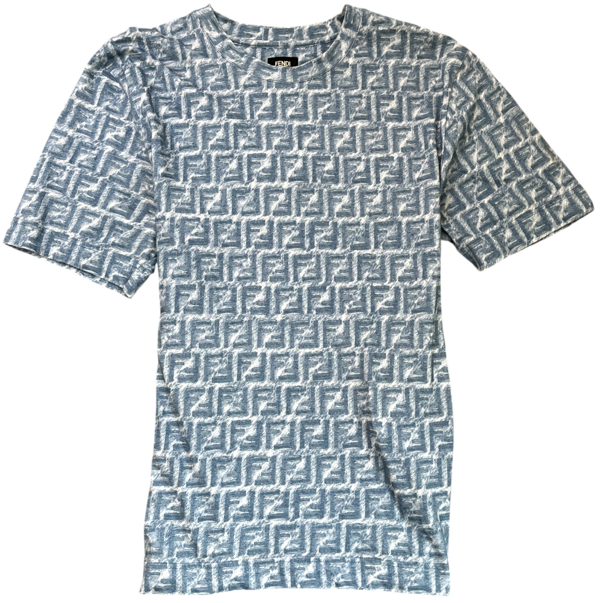 Men's Ff Jacquard T-Shirt Blue Size L