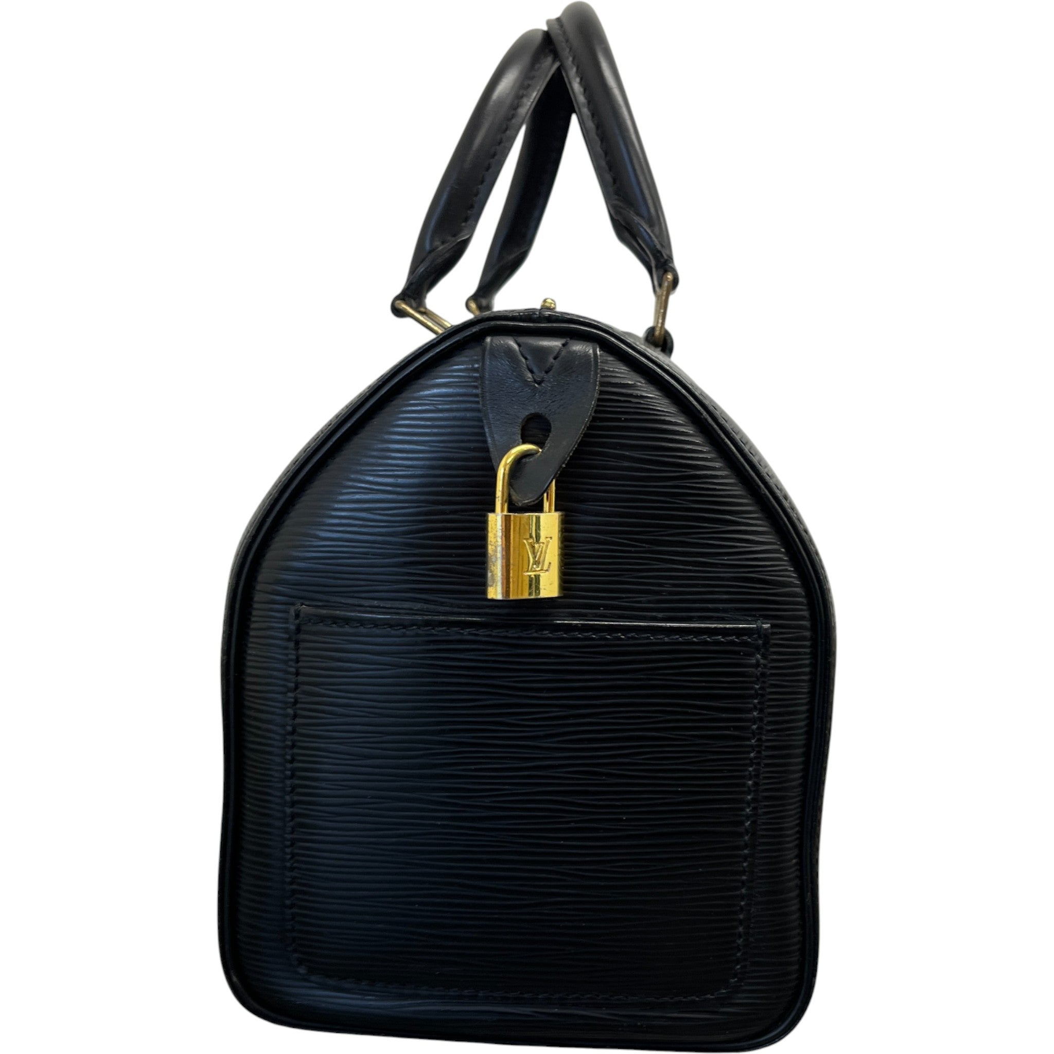 Women's Speedy 25 Epi Leather Bag Black