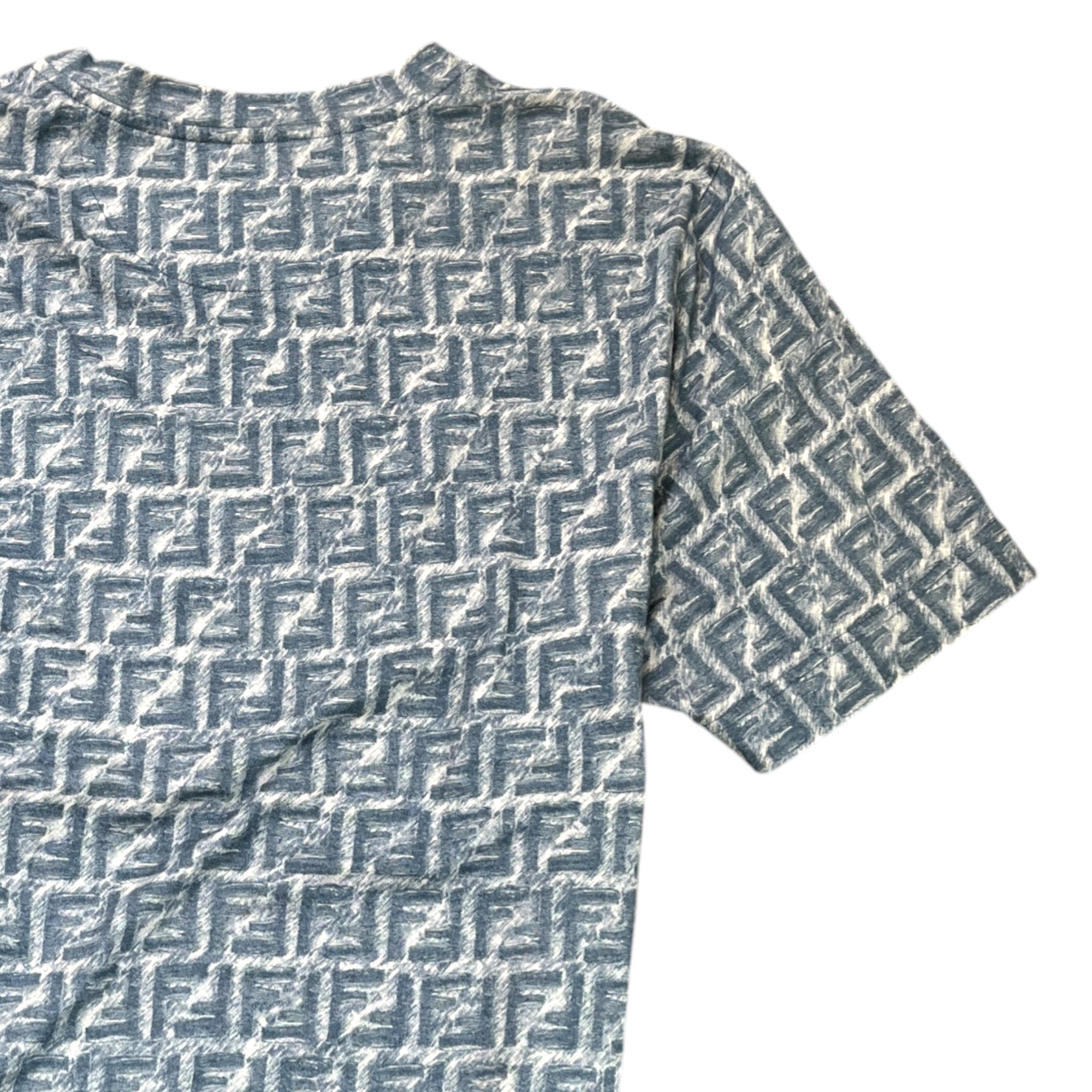 Men's Ff Jacquard T-Shirt Blue Size L