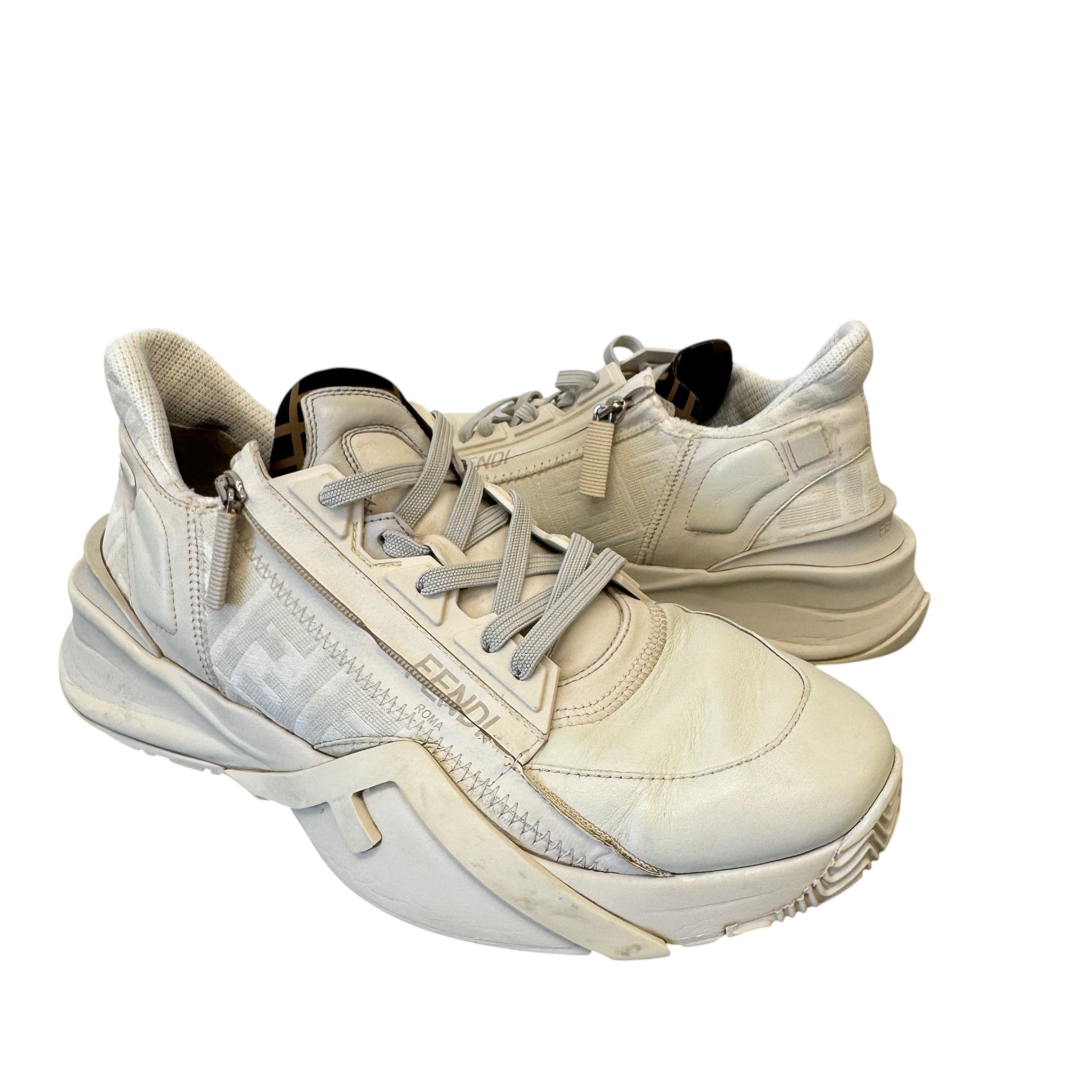 Women's Flow Low Trainers White Size EU 41 / UK 8