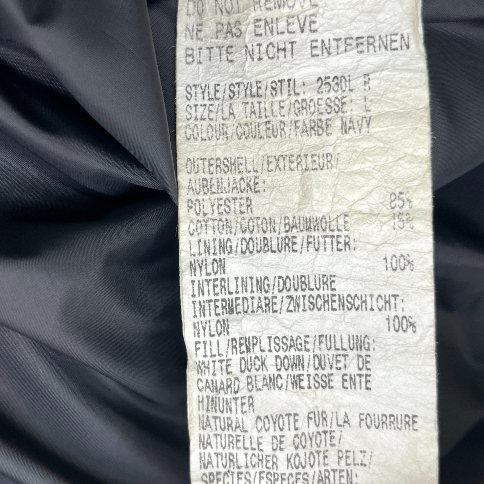 Men's Montebello Down Jacket Black Size L