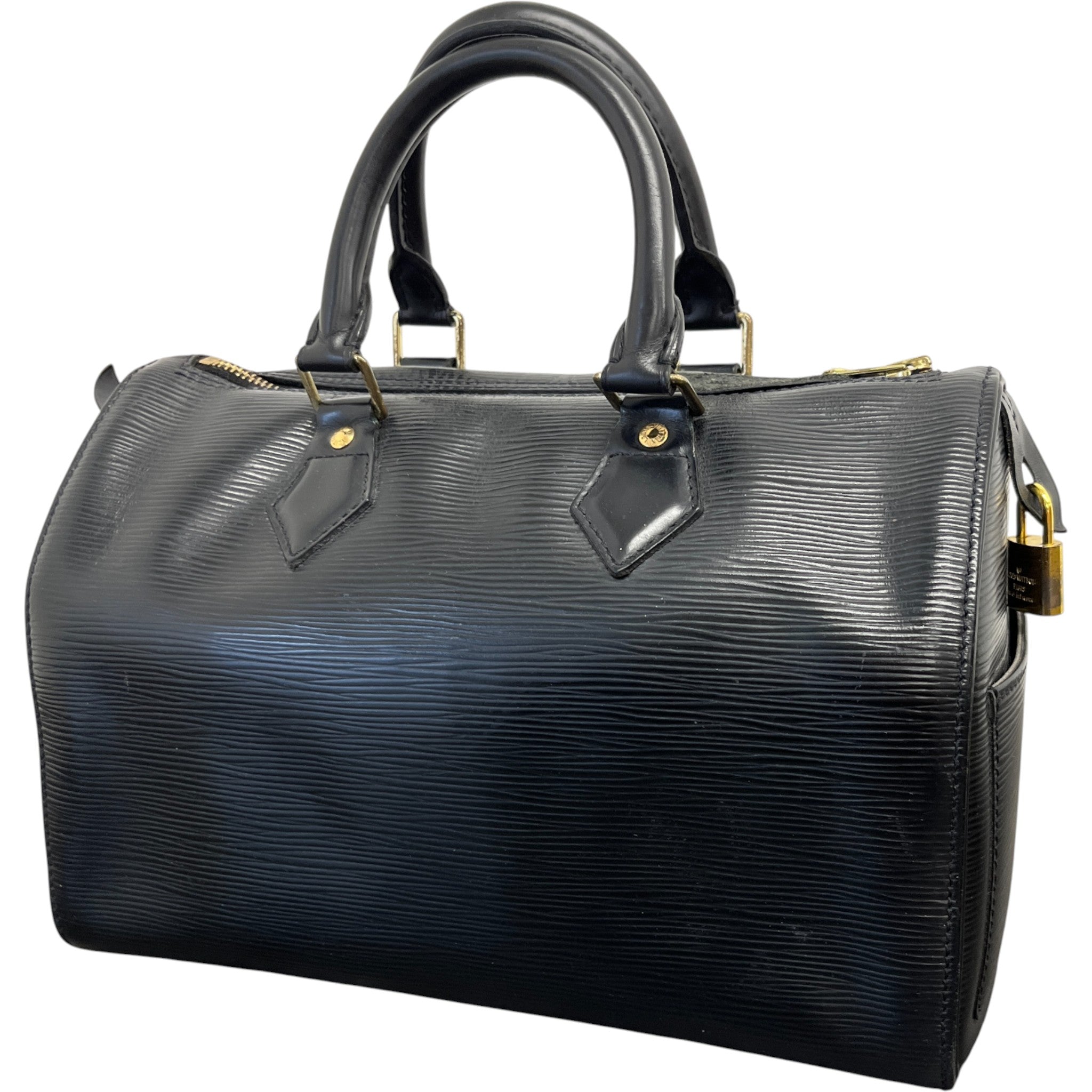 Women's Speedy 25 Epi Leather Bag Black