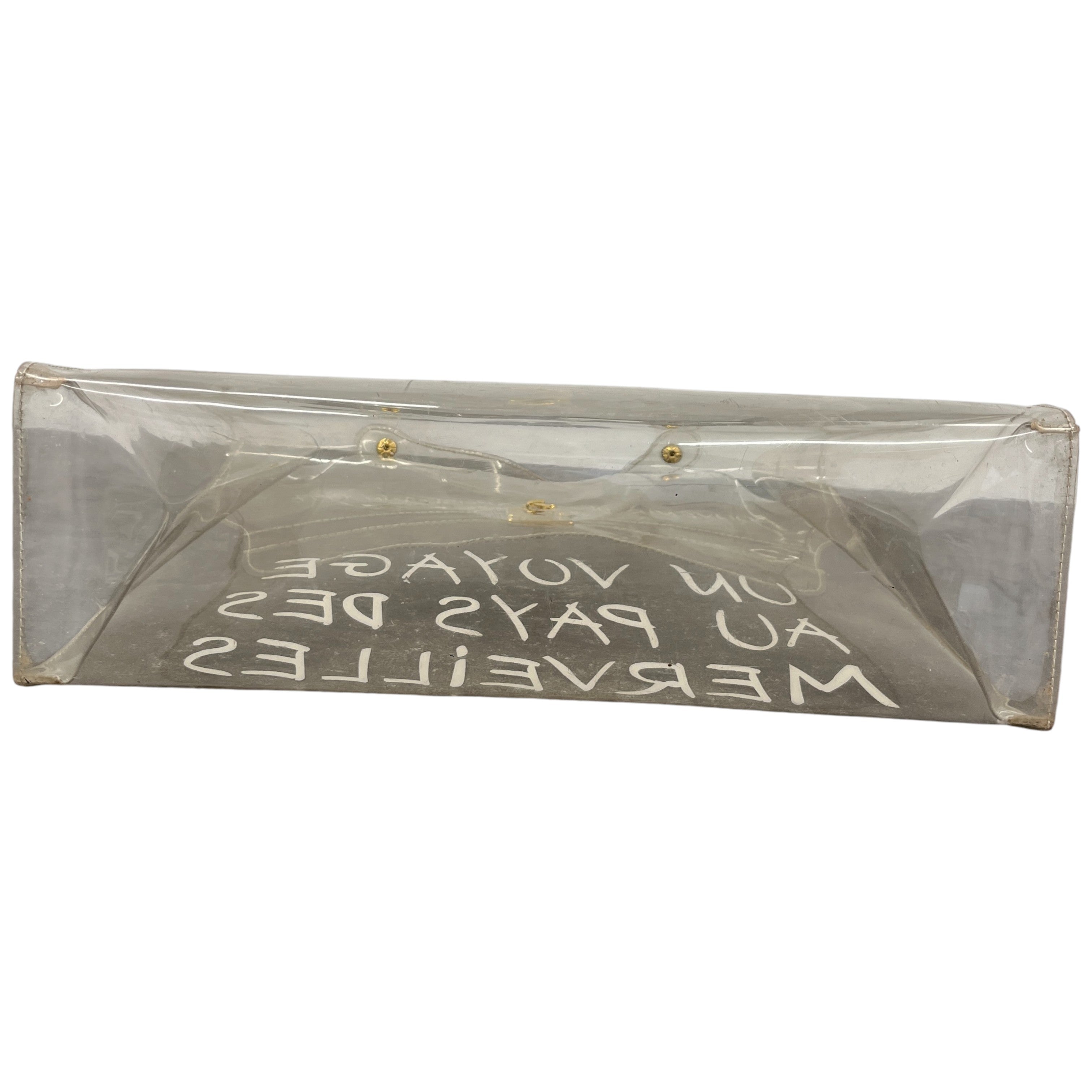 Women's Vinyl Kelly Souvenir De L'Exposition 1997 Bag White