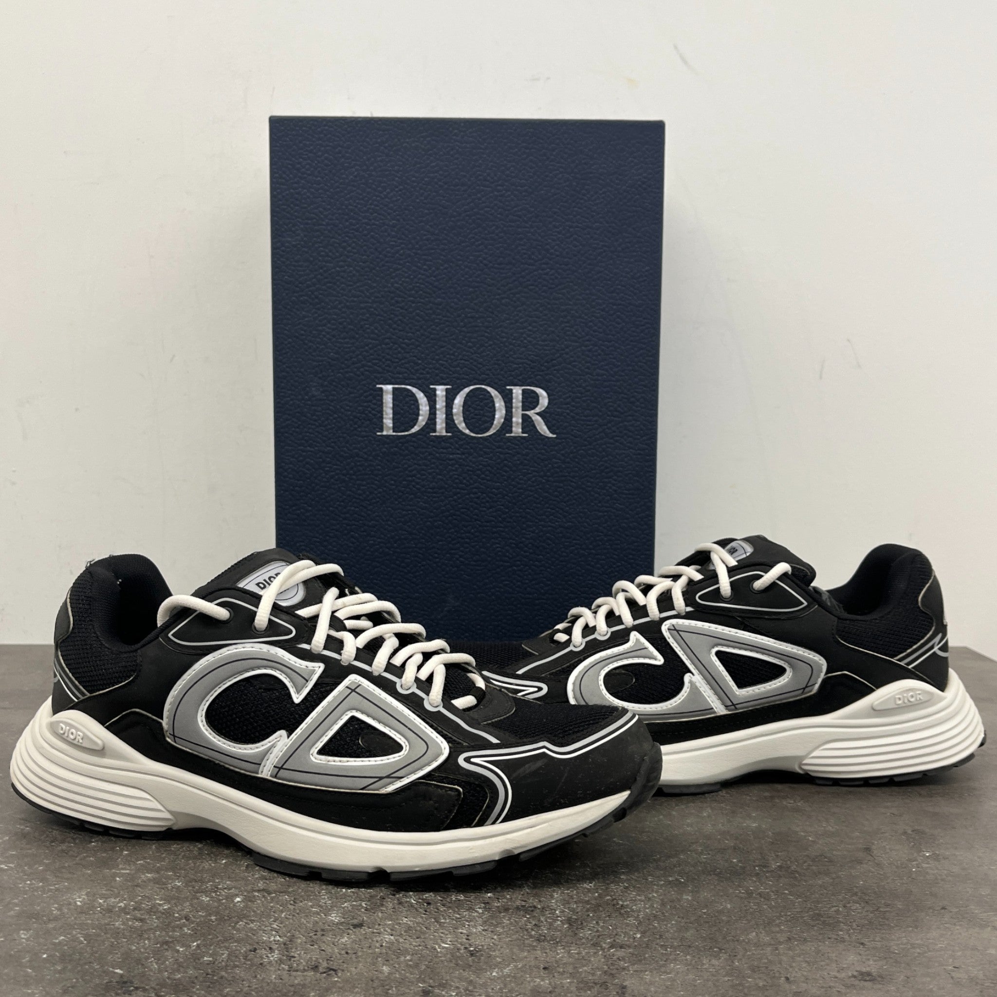 Men's B30 Low Trainers Black Size EU 43.5 / UK 9.5