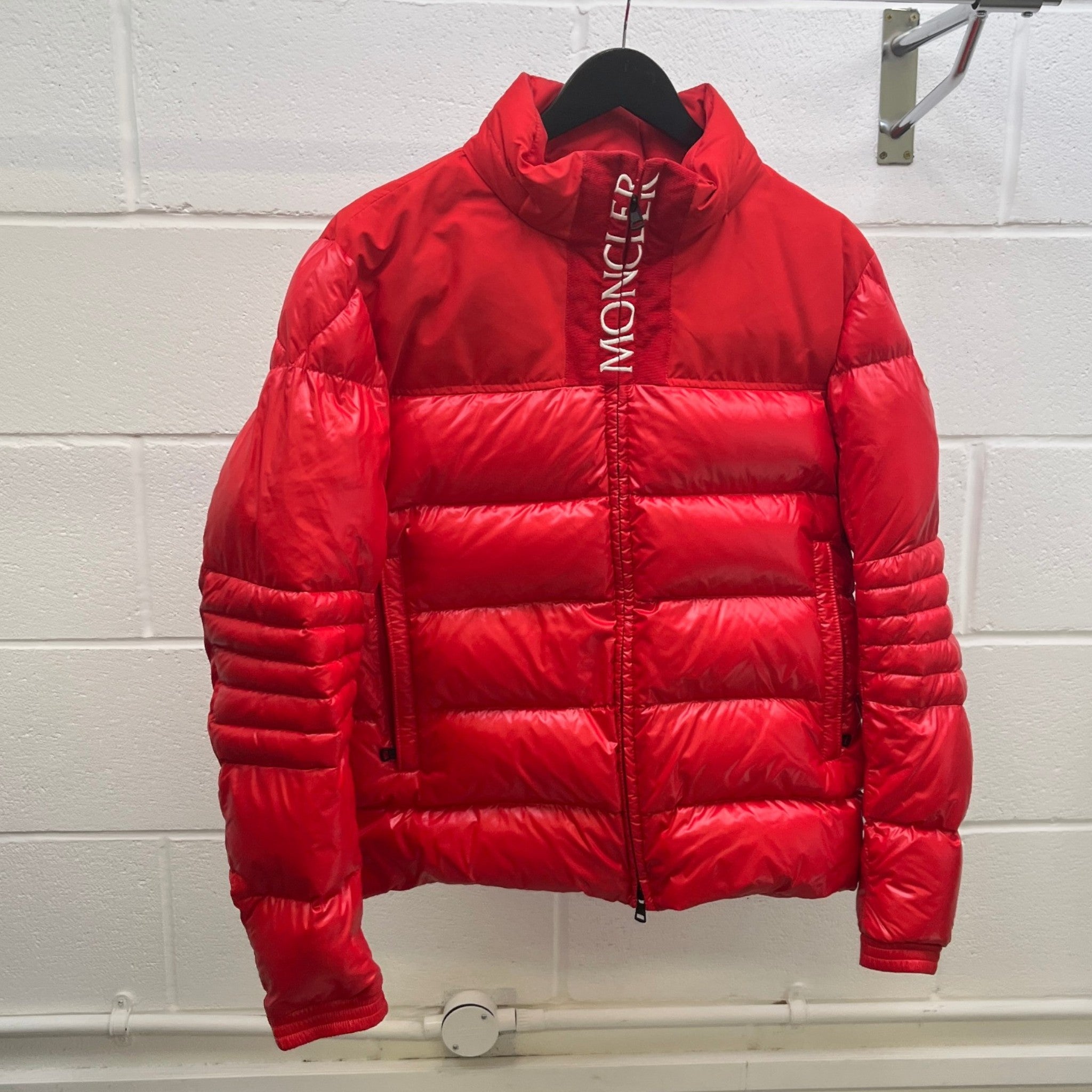 Men's Bruel Down Jacket Red Size 4 / XL