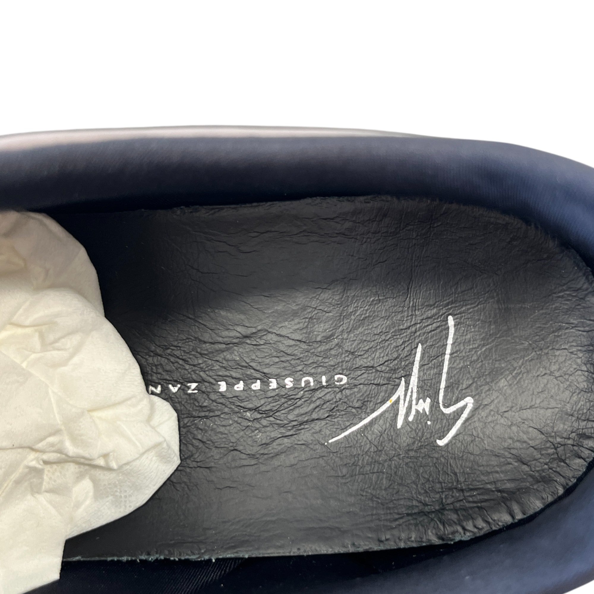 Men's Jimi Zip Low Trainers Black Size EU 42 / UK 8