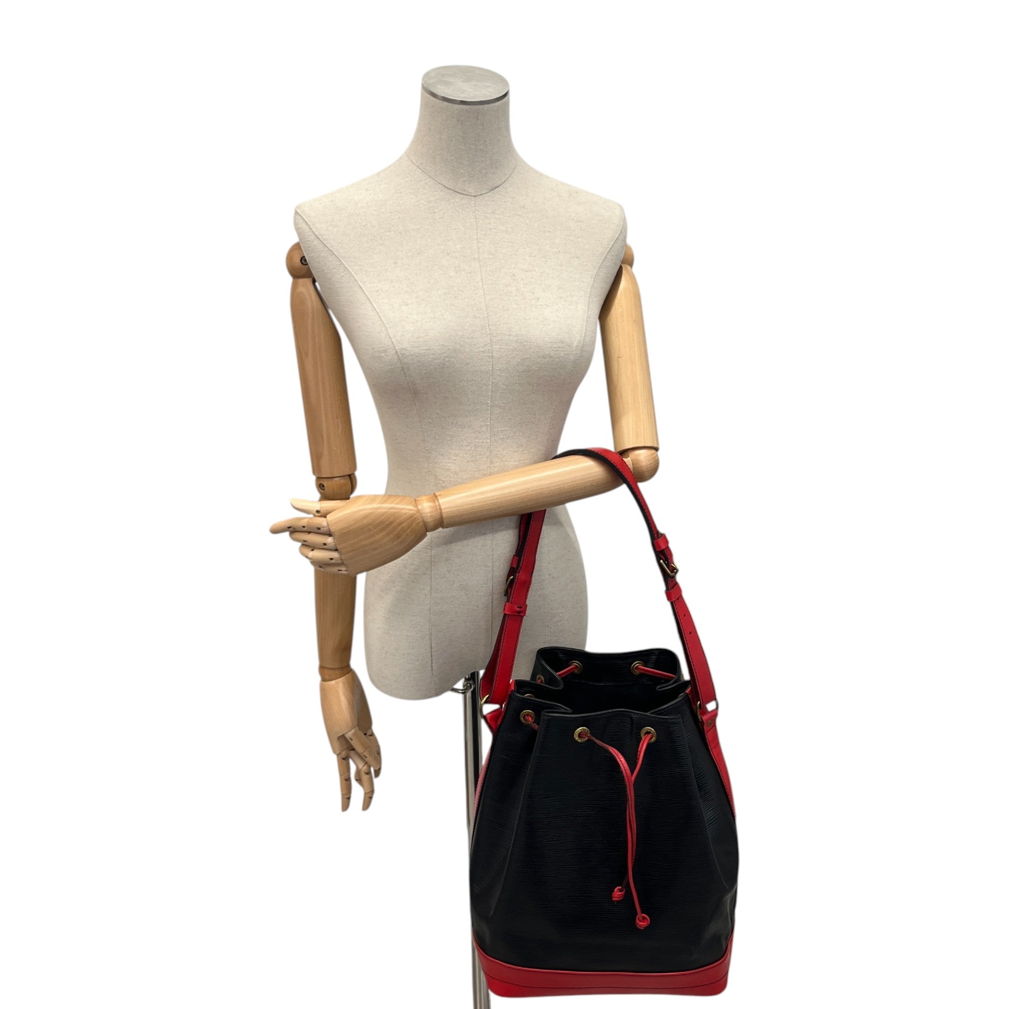 Women's Noe Bicolor Gm Handbag Black