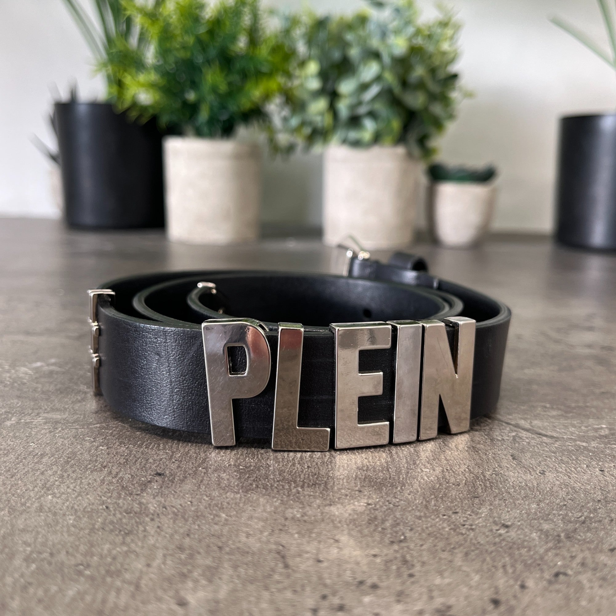 Women's Logo Belt Black Size 75CM / UK 6