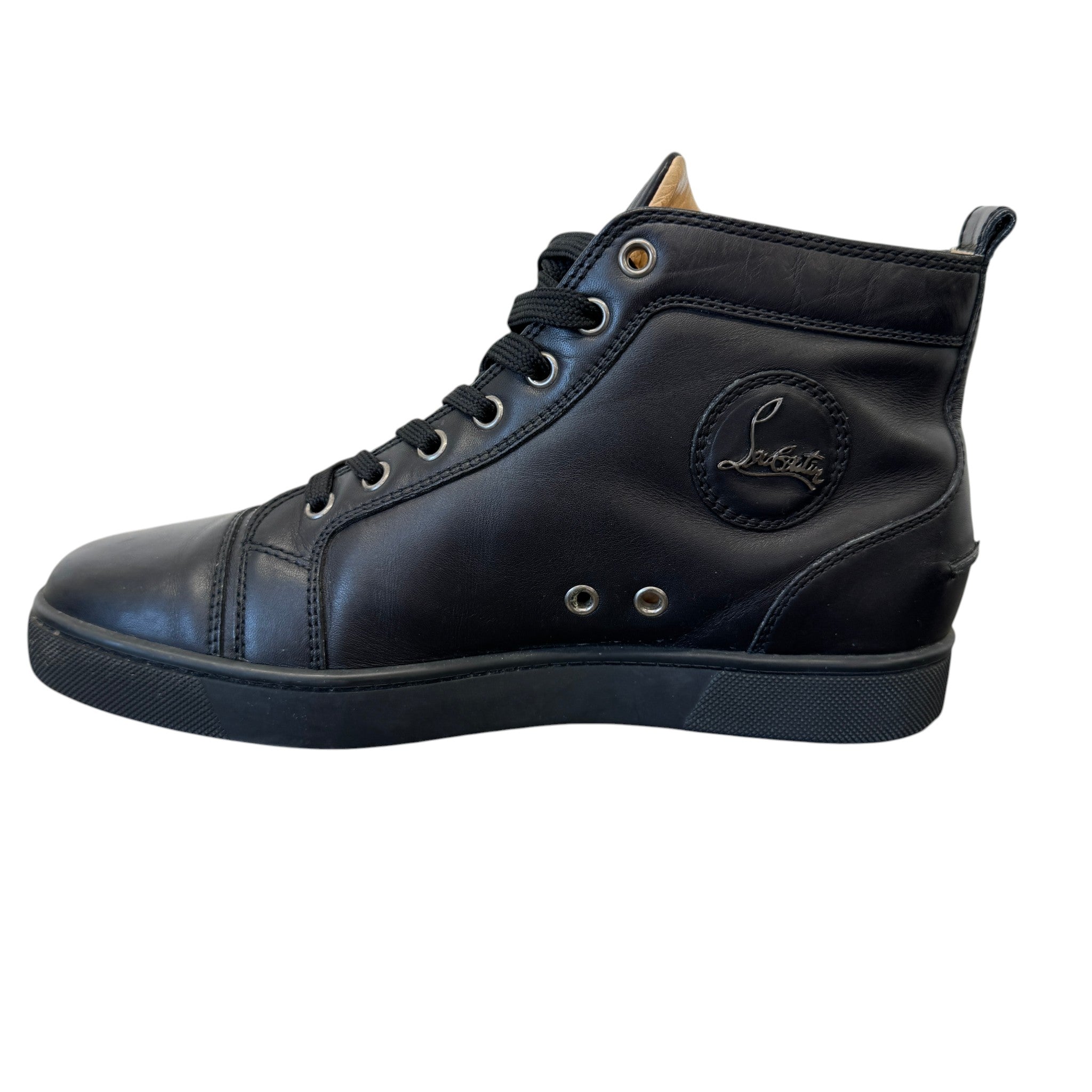 Men's Louis High Trainers Black Size EU 40 / UK 6