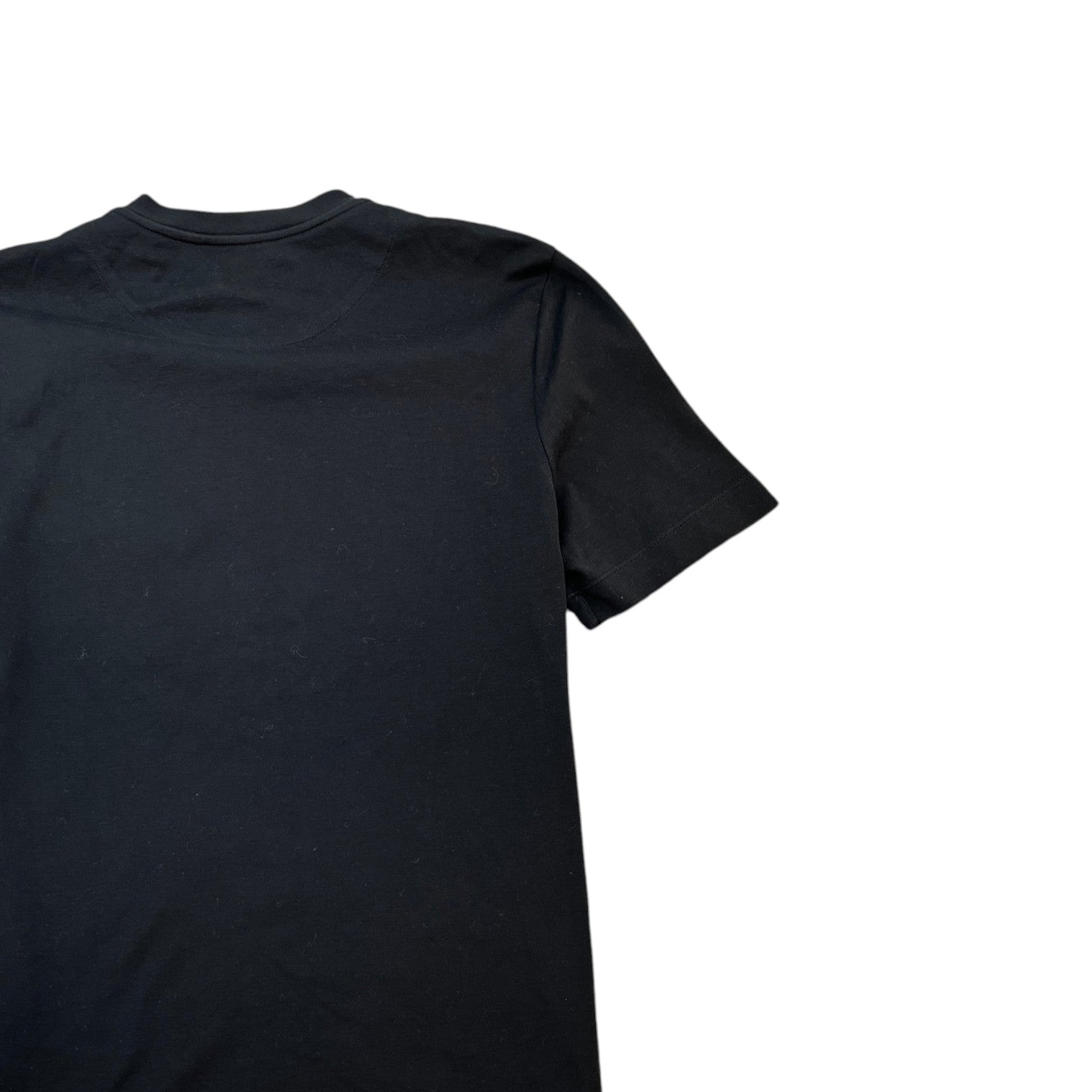 Men's Damier Pocket T-Shirt Black Size S