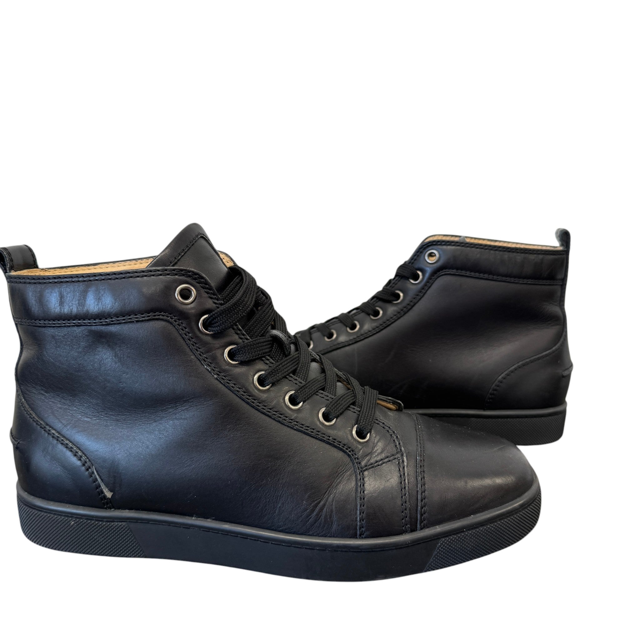 Men's Louis High Trainers Black Size EU 40 / UK 6