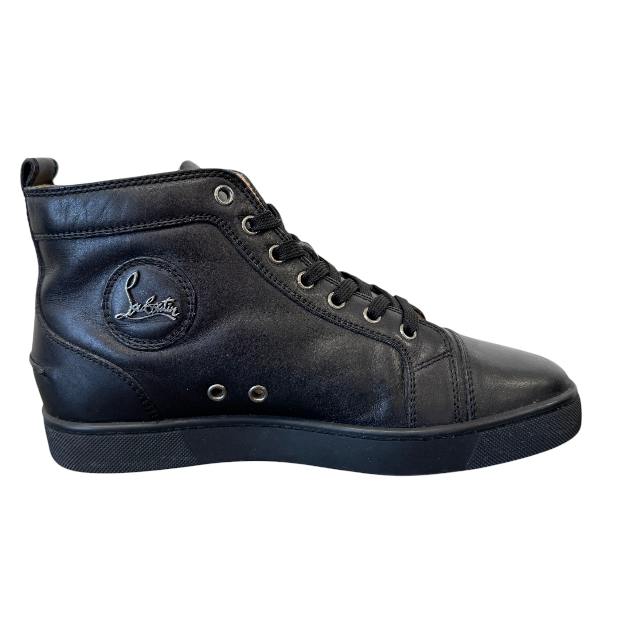 Men's Louis High Trainers Black Size EU 40 / UK 6